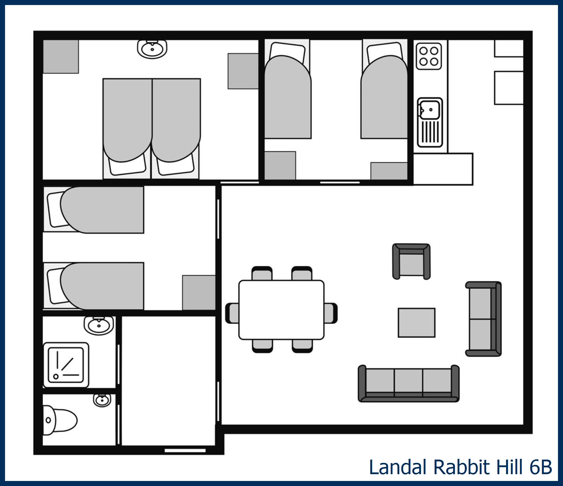 Bungalow 6B at Rabbit Hill