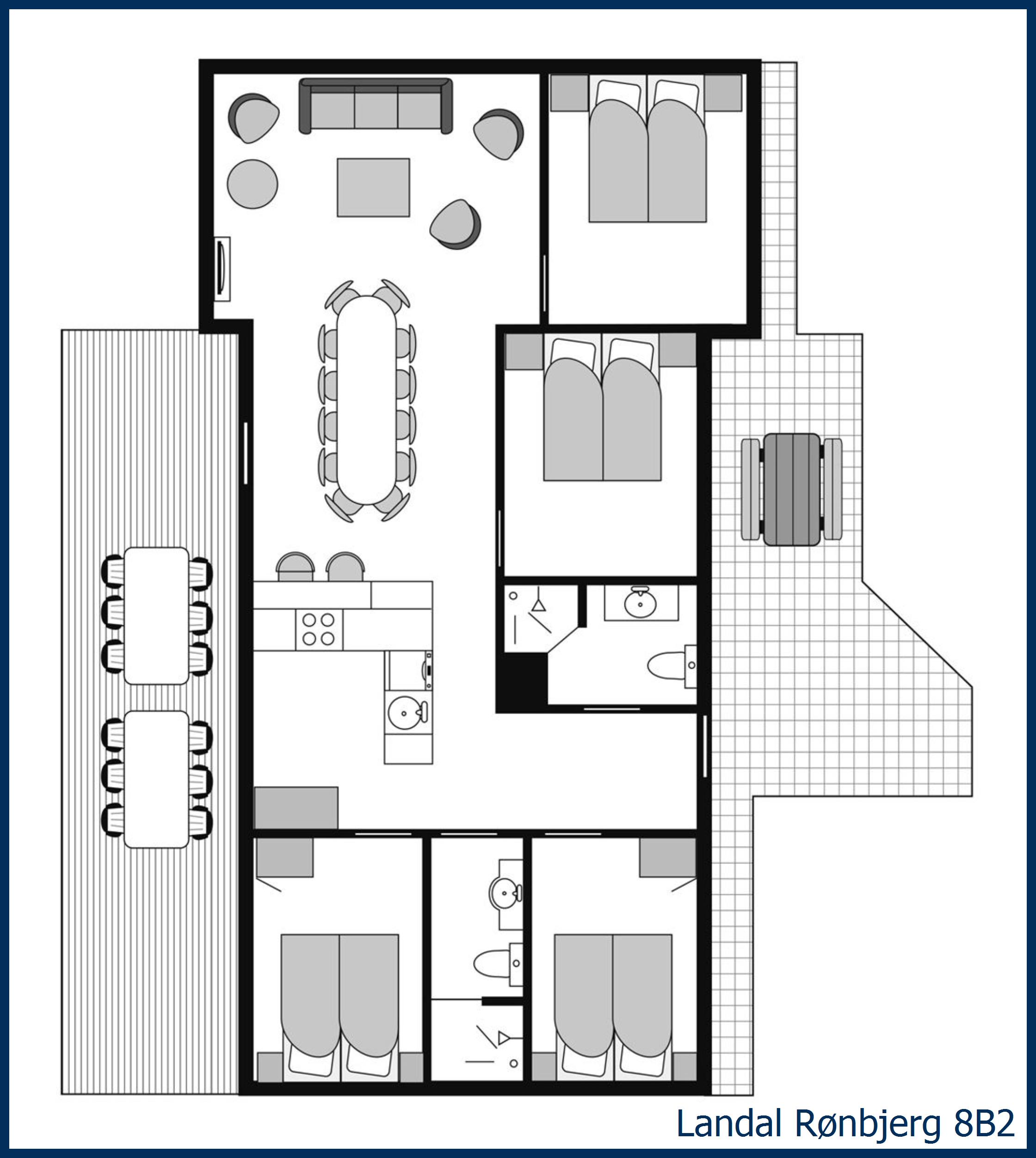 Bungalow 8B2 at Rønbjerg