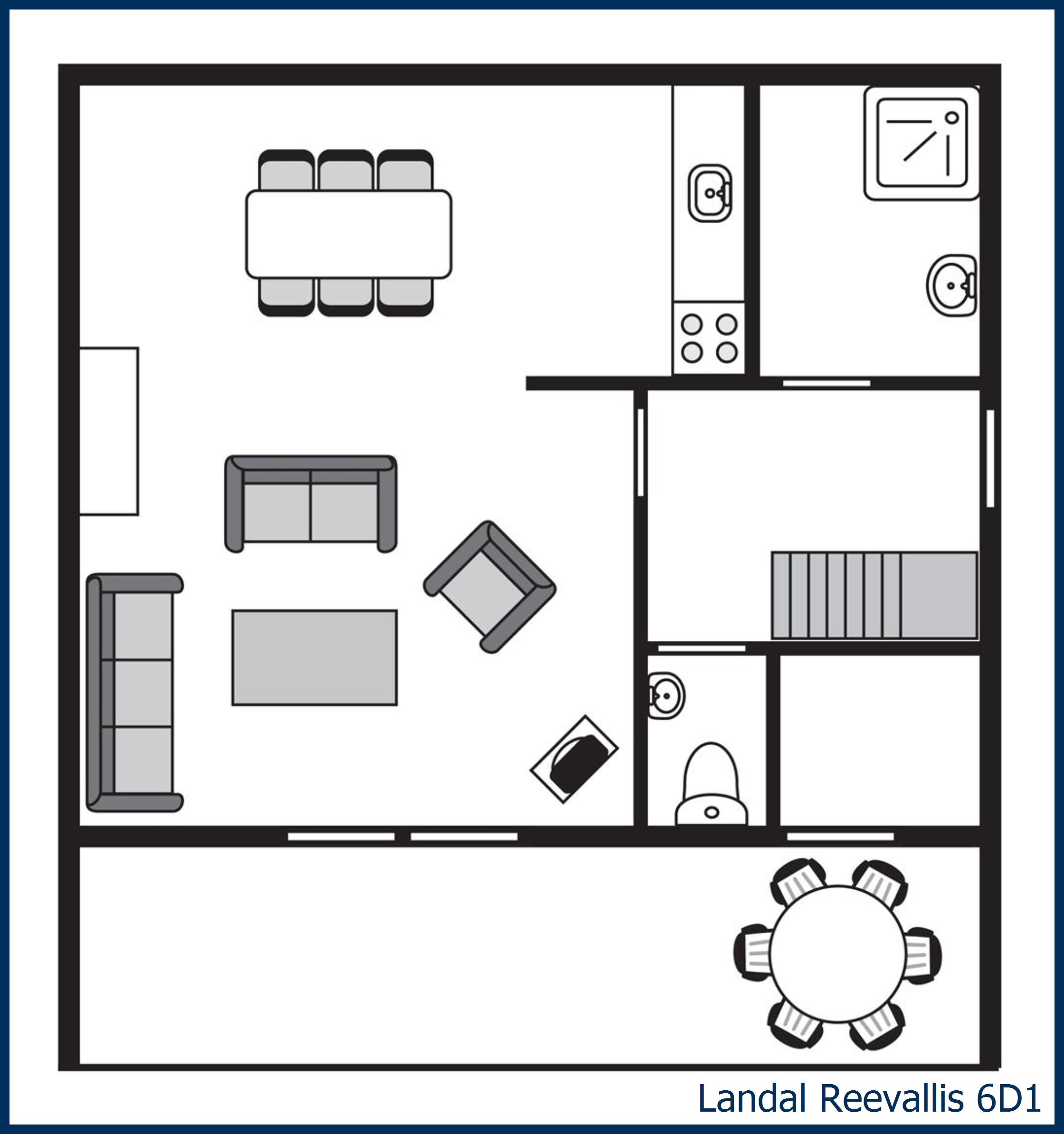 Bungalow 6D1 at Reevallis