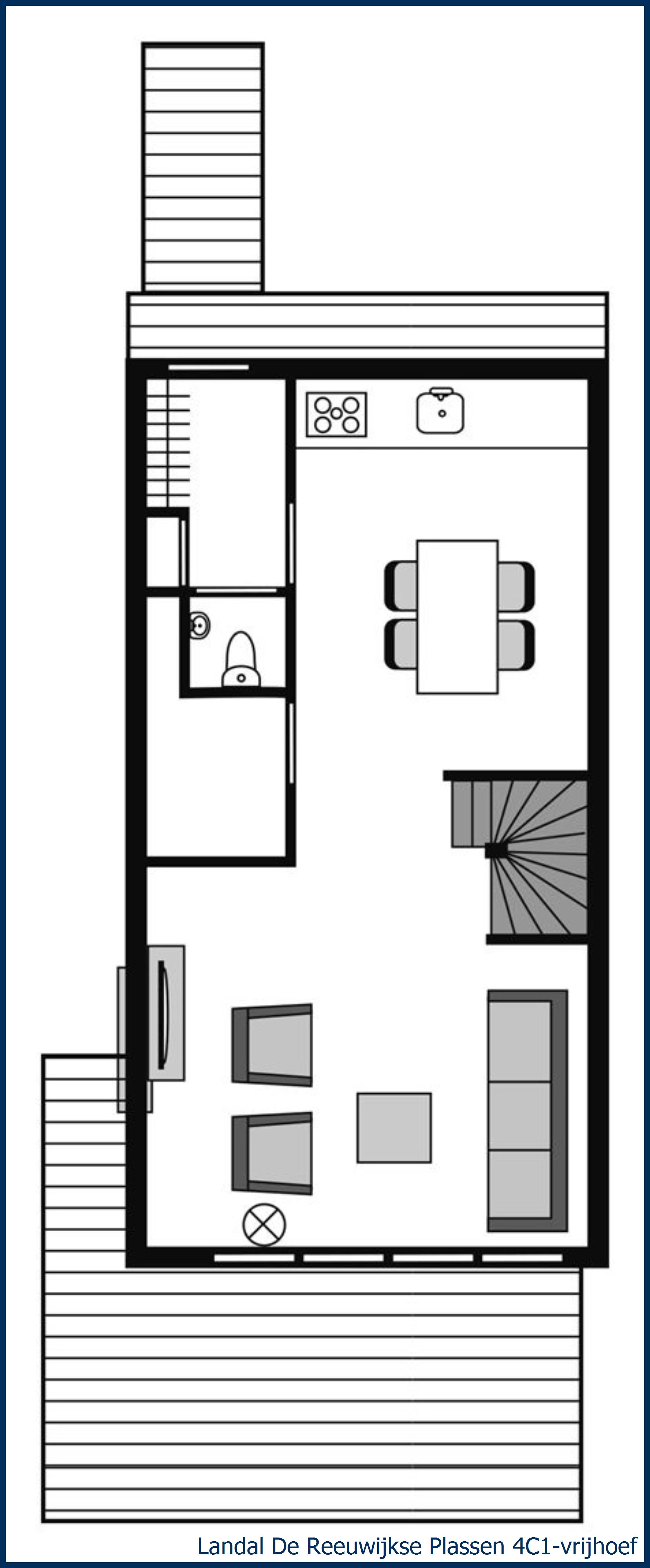 Water residence 4C1-Vrijhoef at De Reeuwijkse Plassen