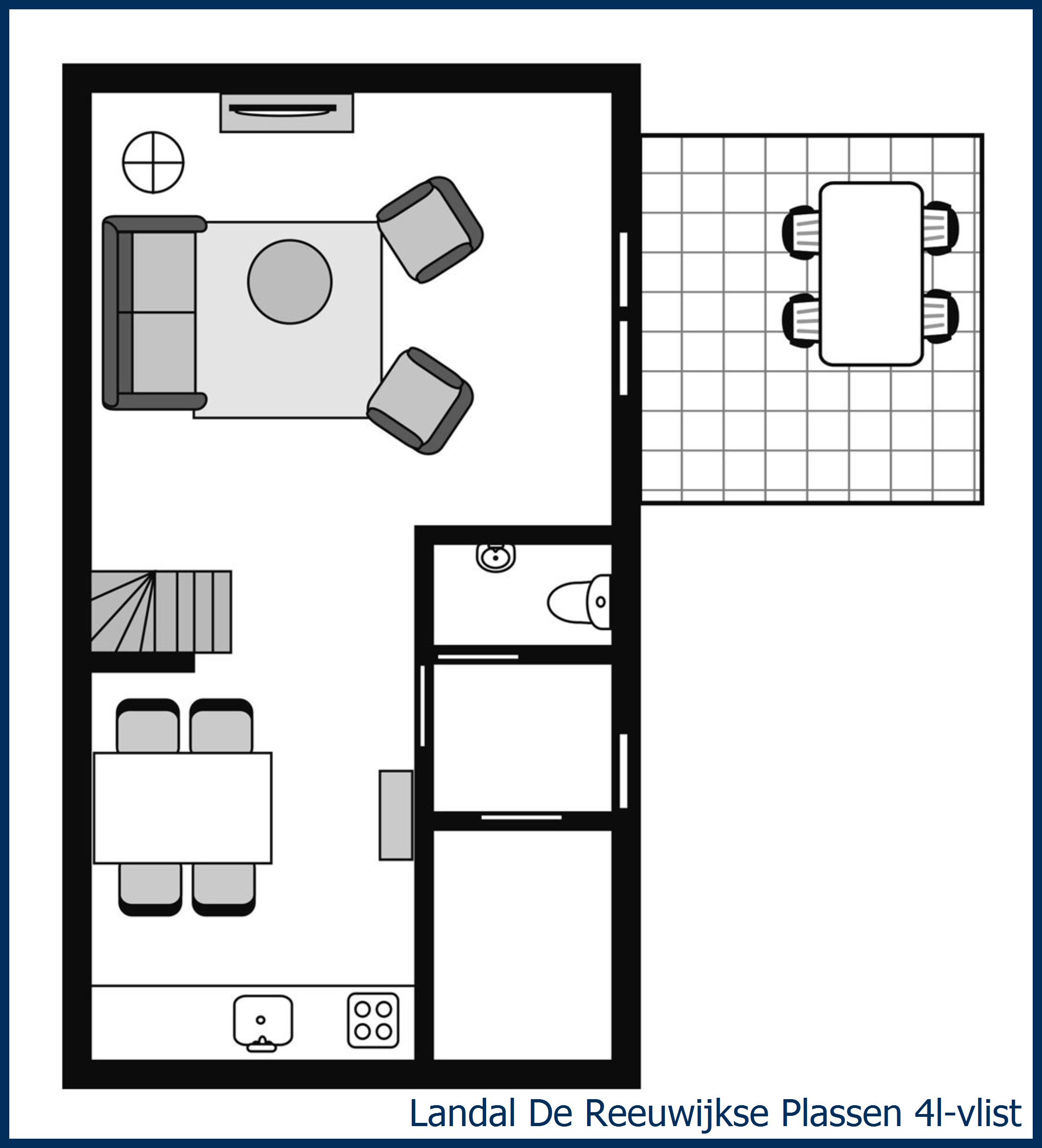 Water residence 4L-Vlist at De Reeuwijkse Plassen