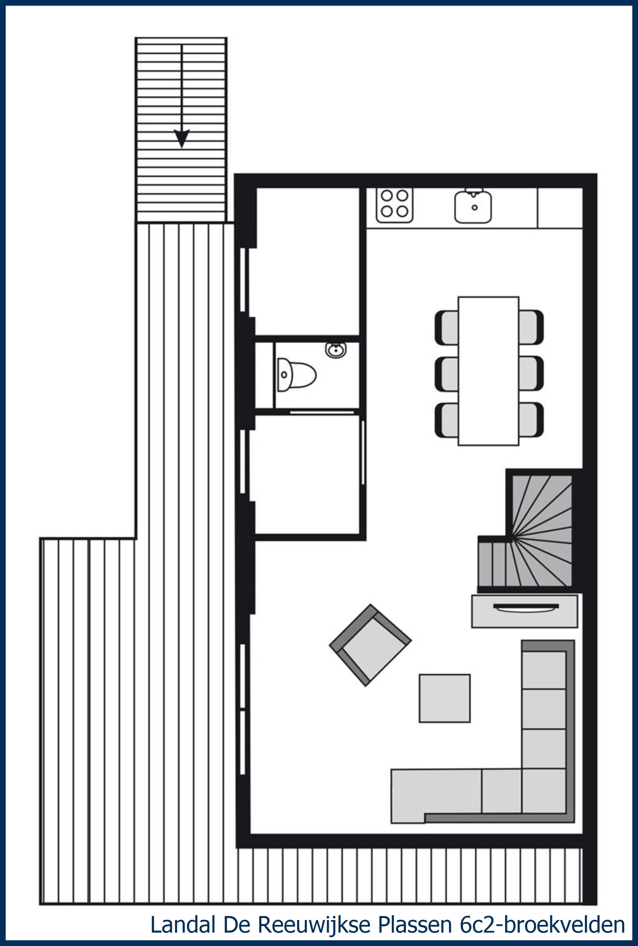 Water residence 6C2-Broekvelden at De Reeuwijkse Plassen