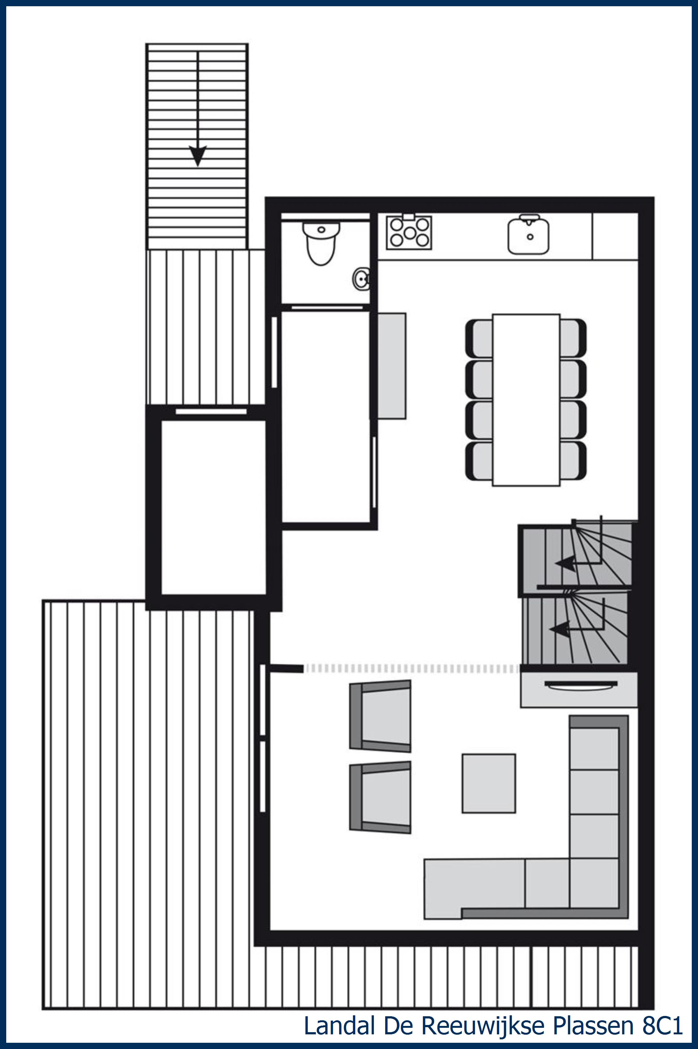Water residence 8C1 at De Reeuwijkse Plassen