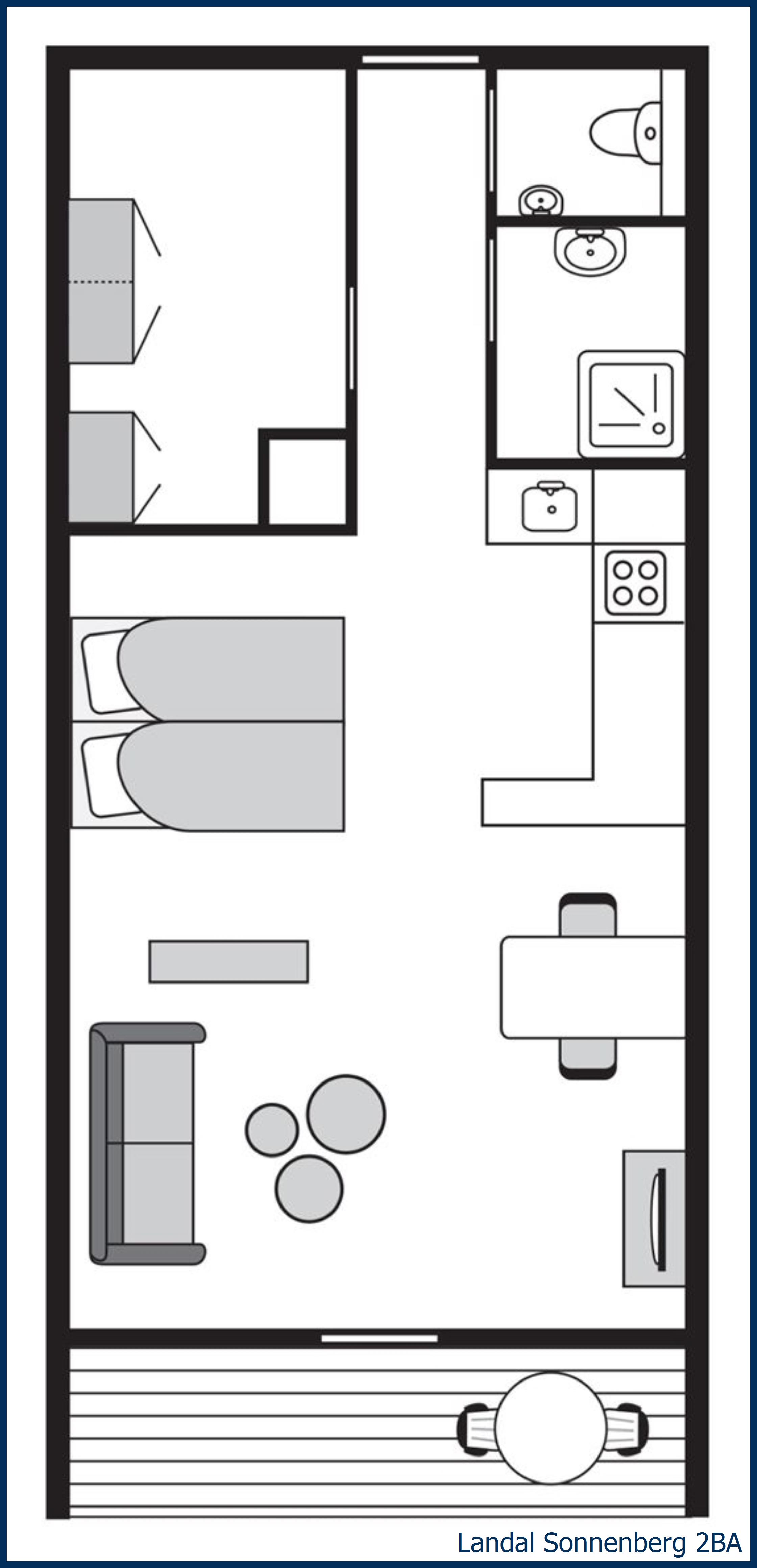 Apartment 2BA at Sonnenberg