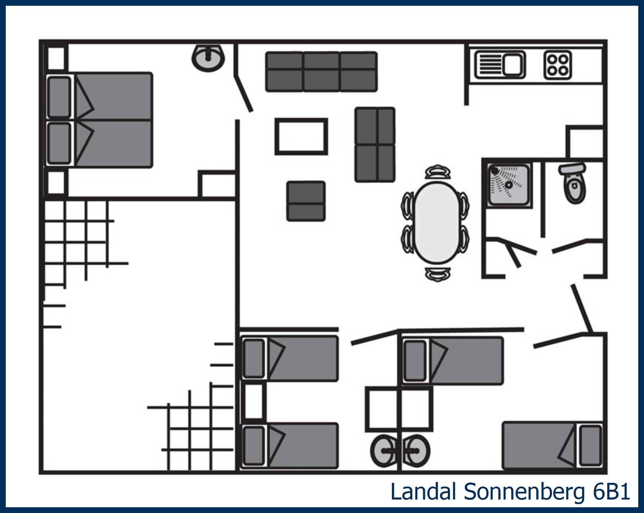 Bungalow 6B1 at Sonnenberg