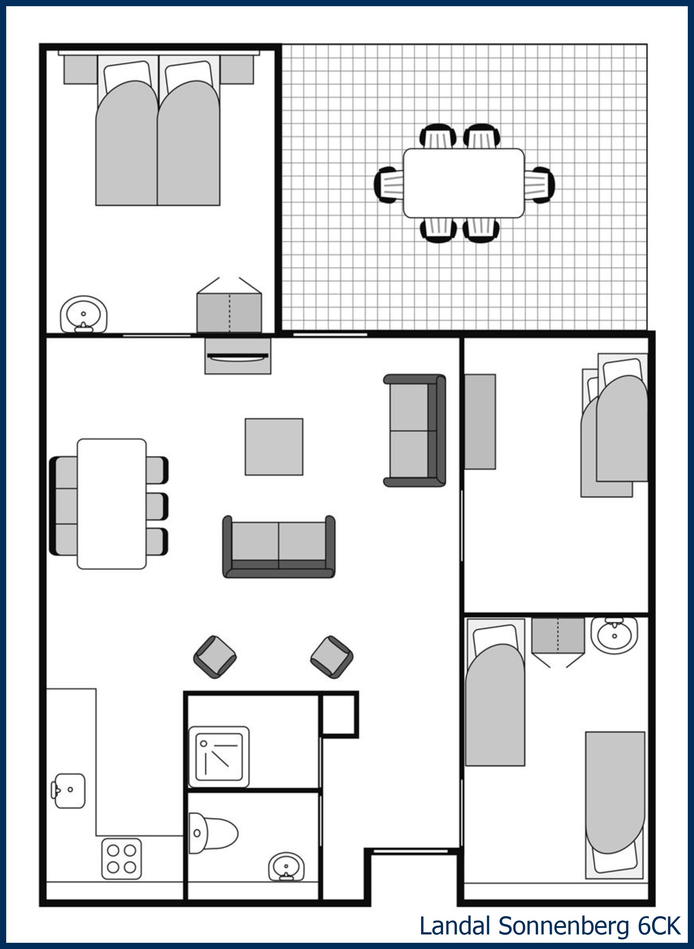 Childrens bungalow 6CK at Sonnenberg