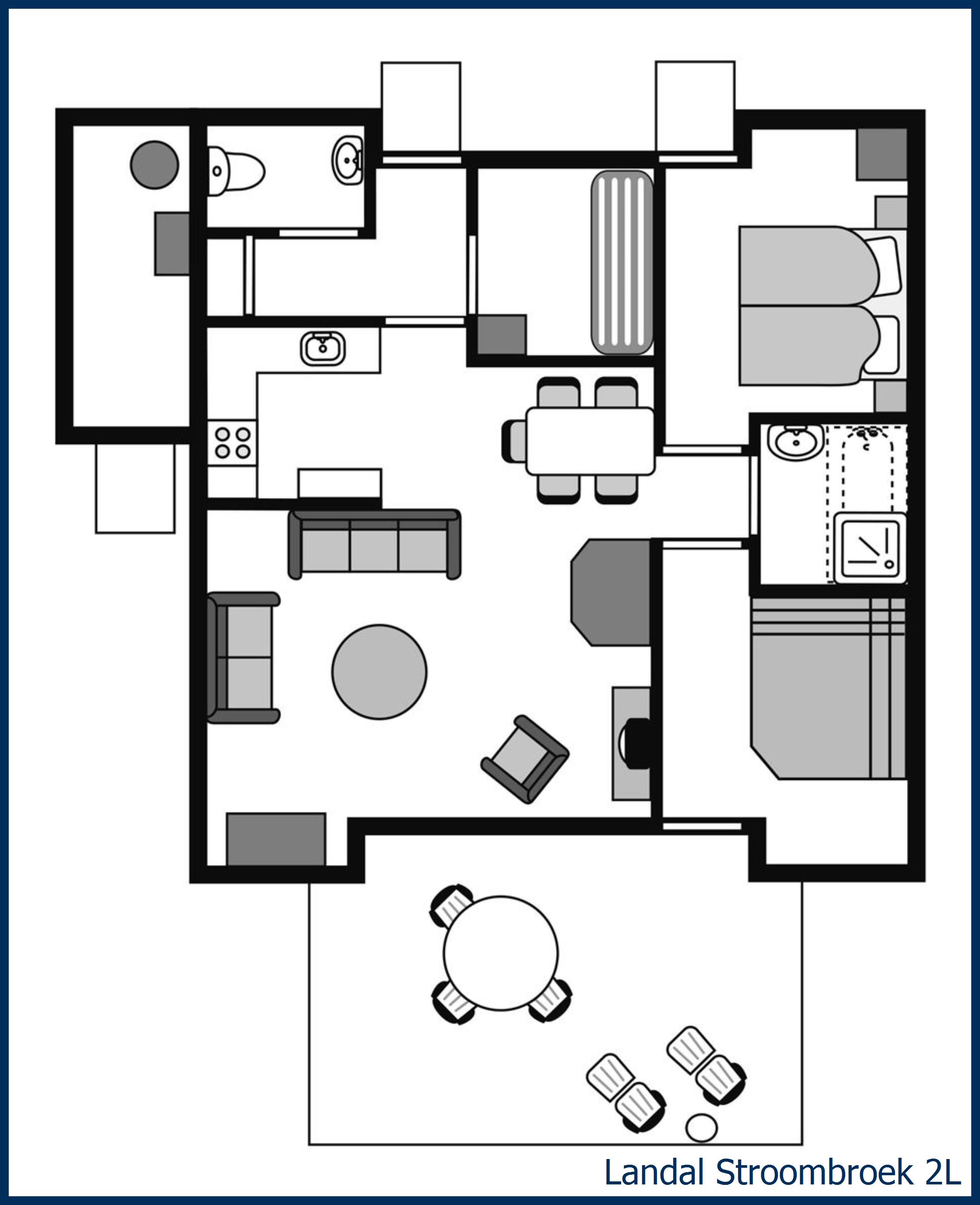 Bungalow 2L at Stroombroek