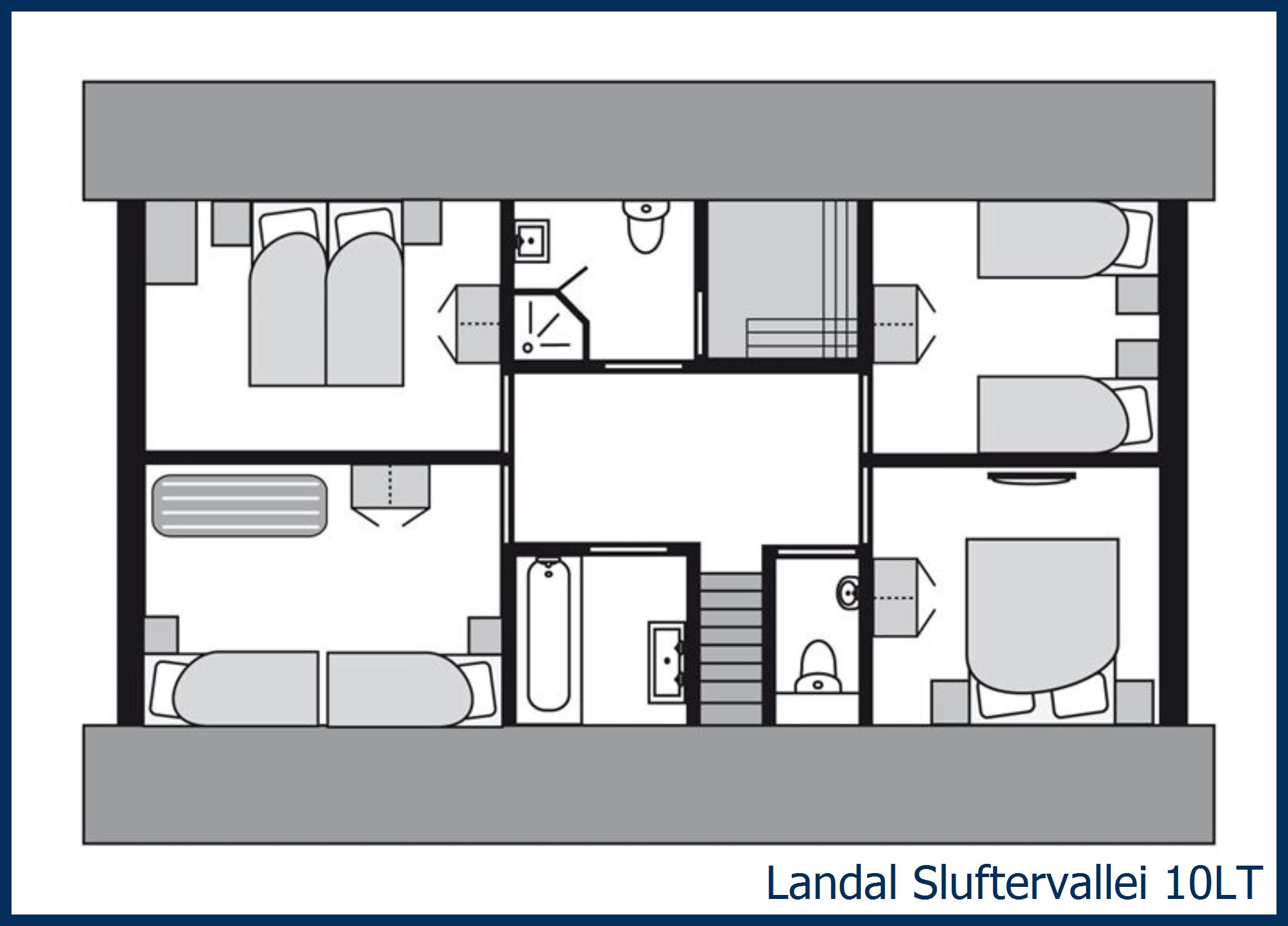 Bungalow - Extra accessible 10LT at Sluftervallei