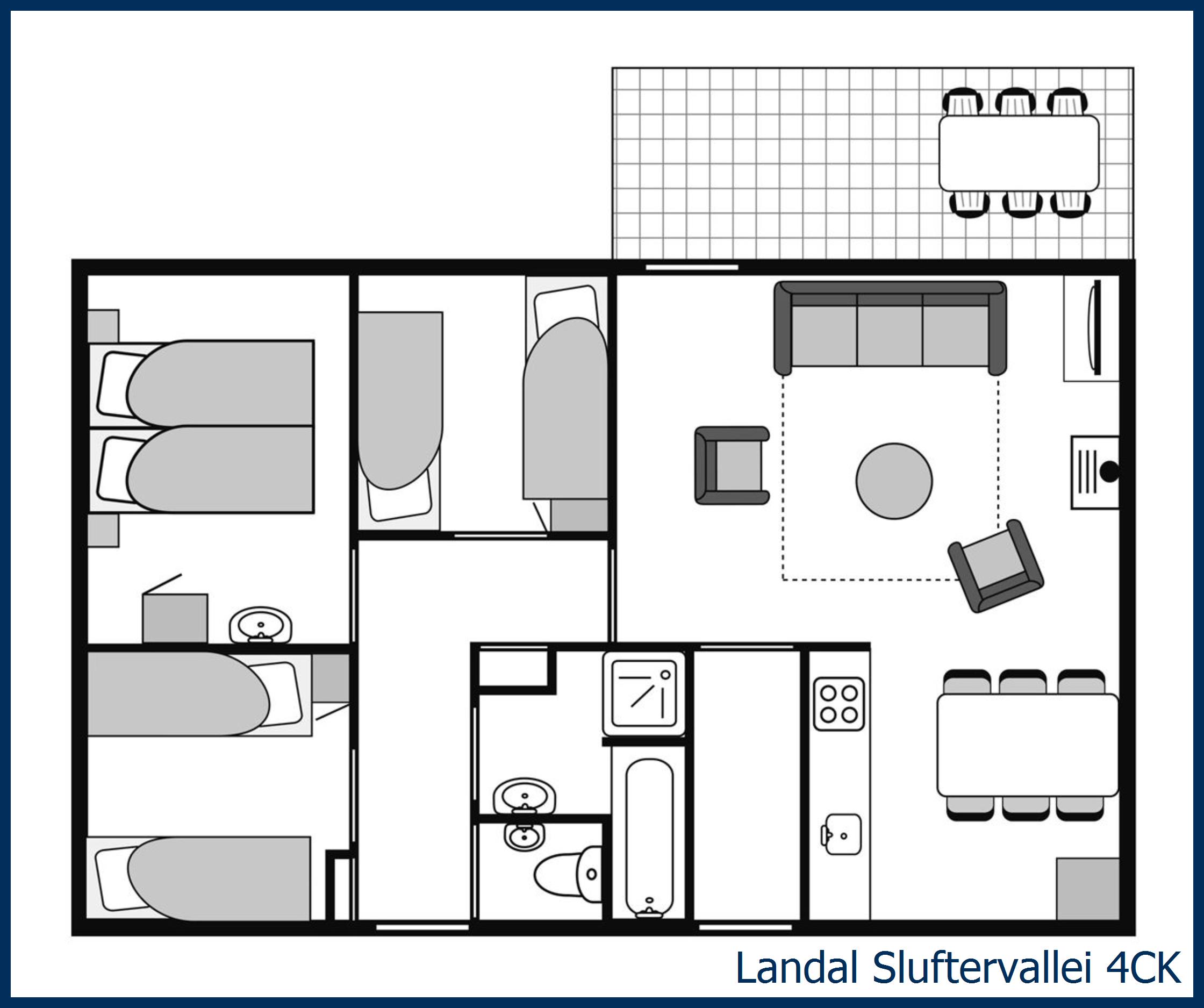 Bungalow 4CK at Sluftervallei