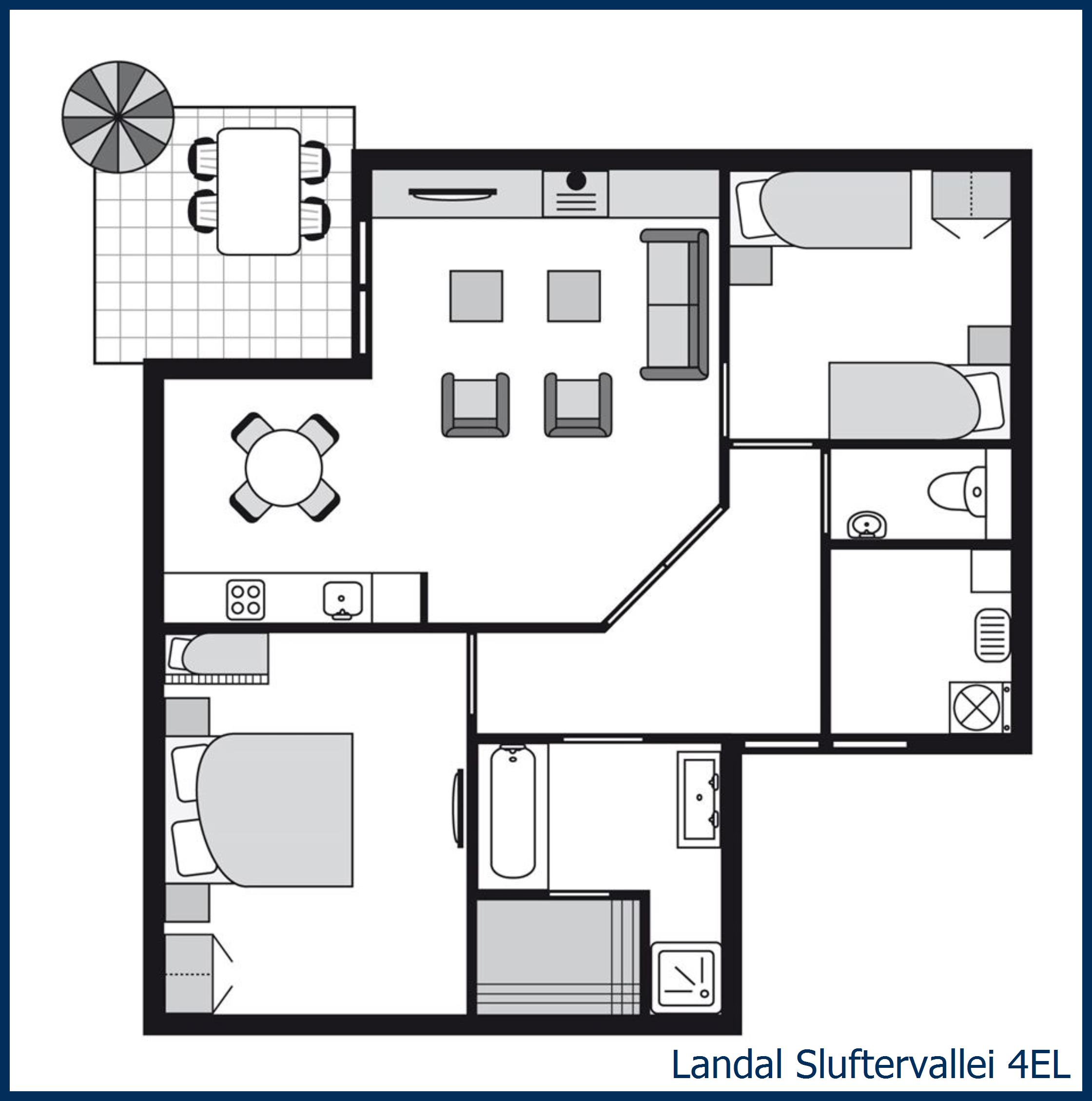 Bungalow 4EL at Sluftervallei
