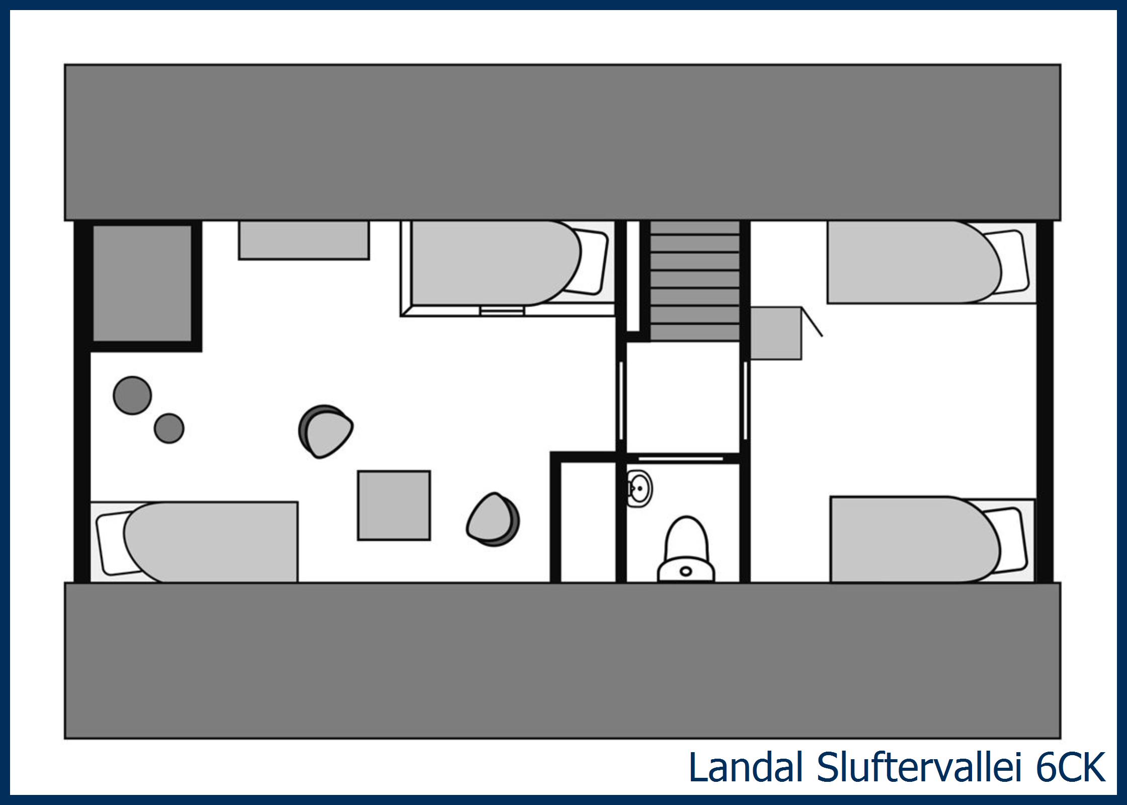 Childrens bungalow 6CK at Sluftervallei