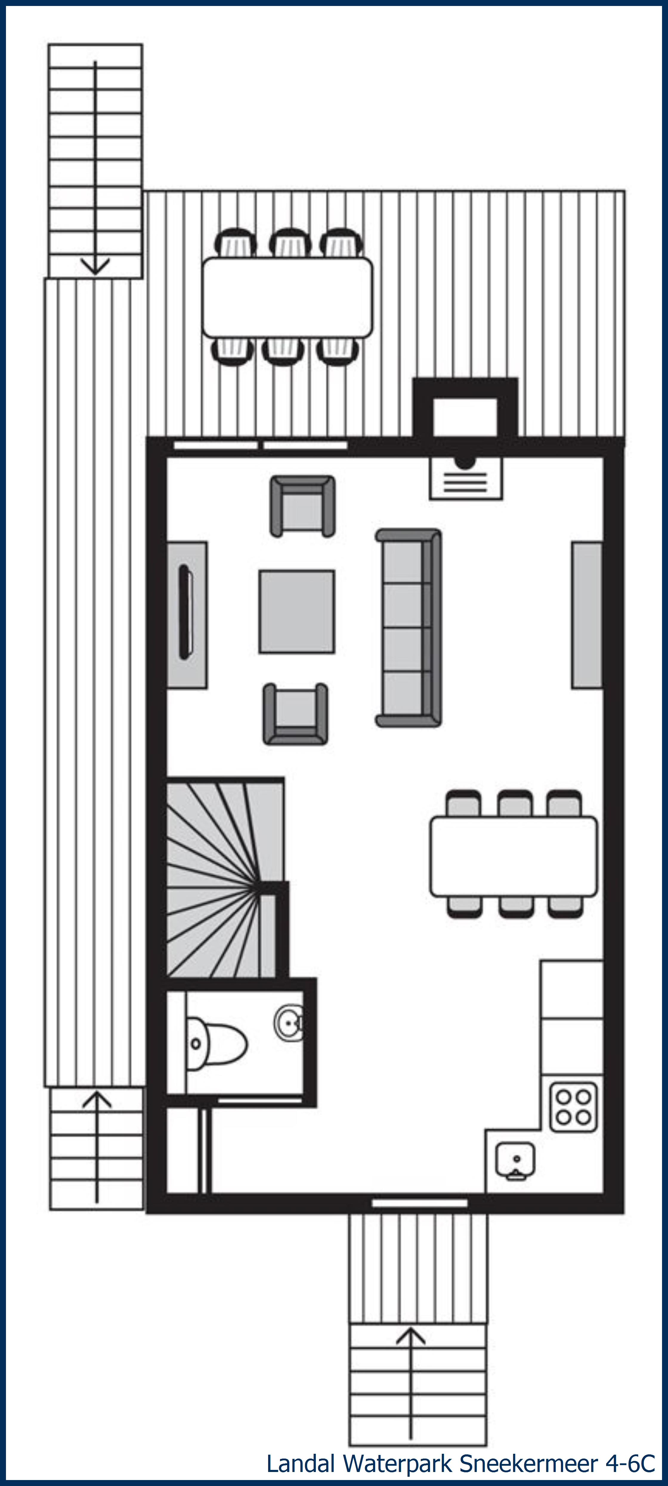 Residence 4-6C at Waterpark Sneekermeer