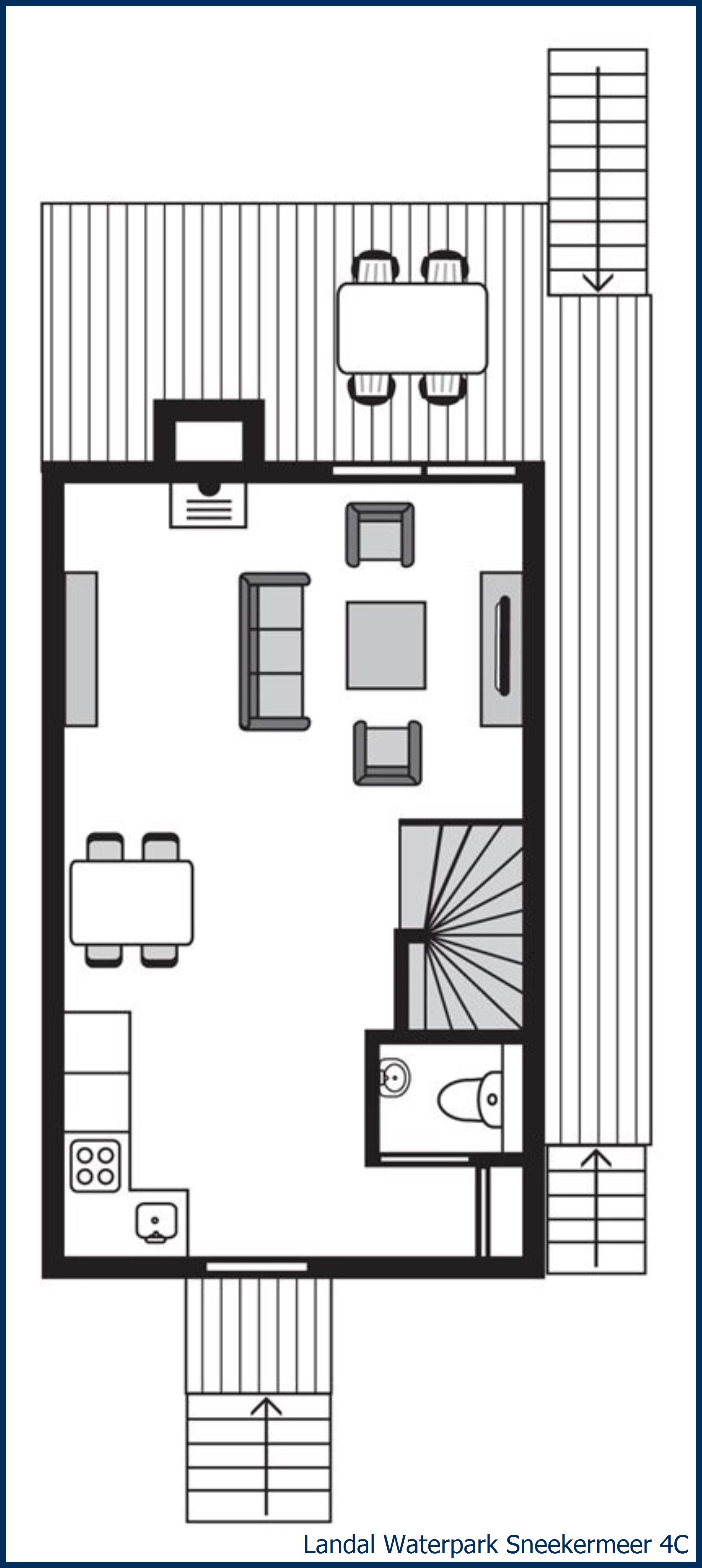 Residence 4C at Waterpark Sneekermeer
