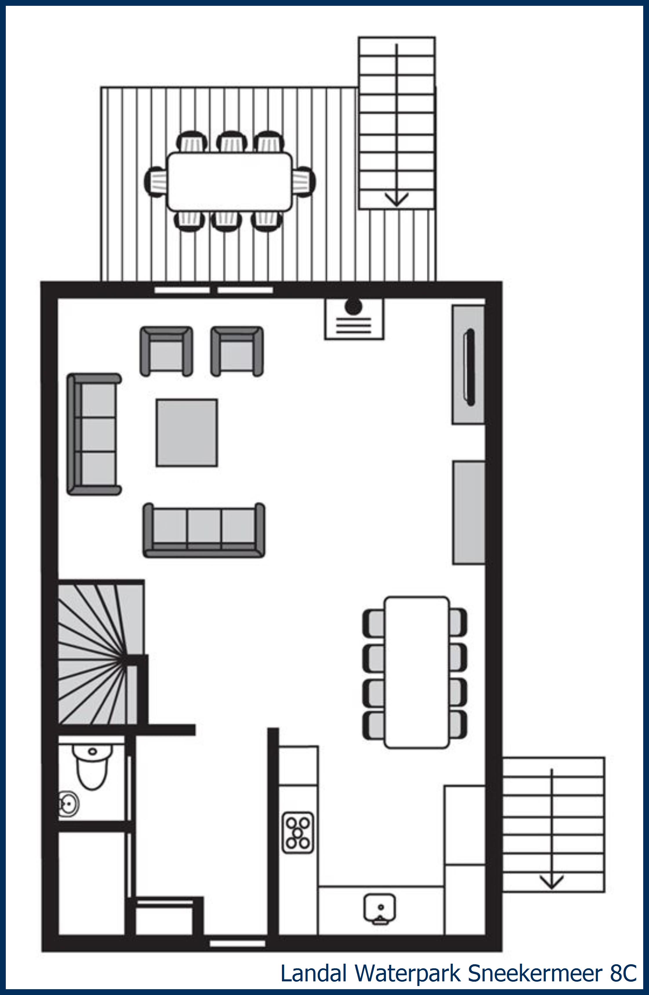 Residence 8C at Waterpark Sneekermeer