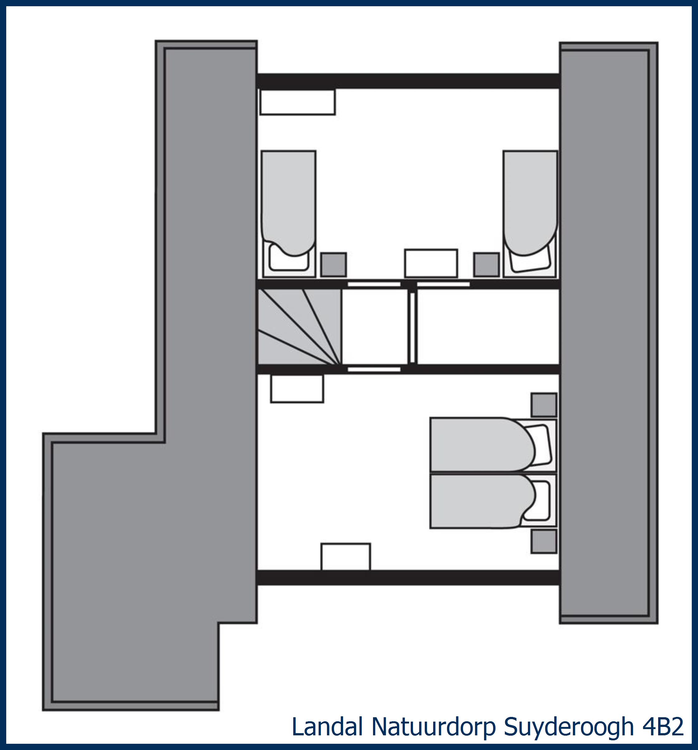 Bungalow 4B2 at Natuurdorp Suyderoogh