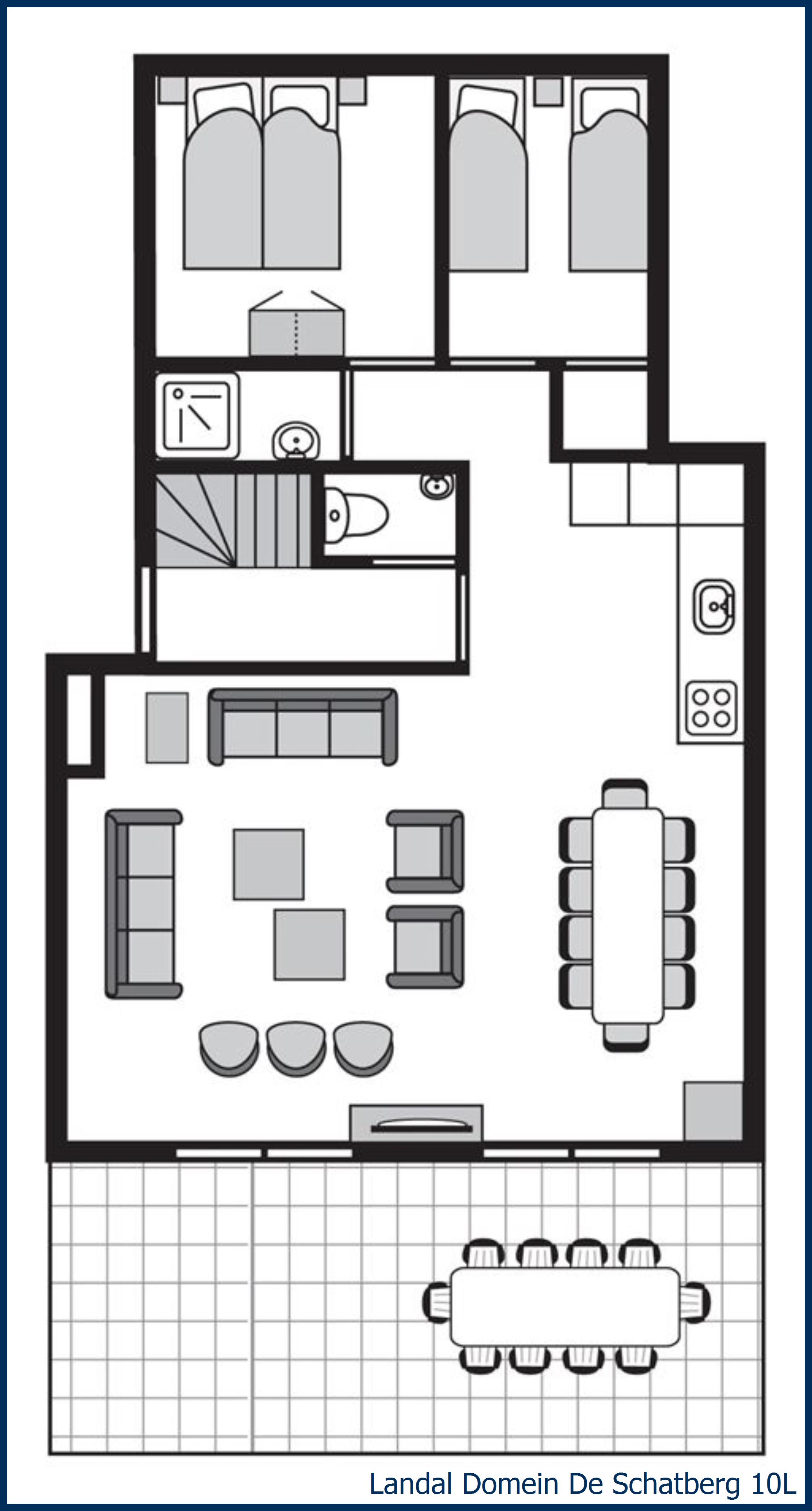 Bungalow 10L at Domein De Schatberg