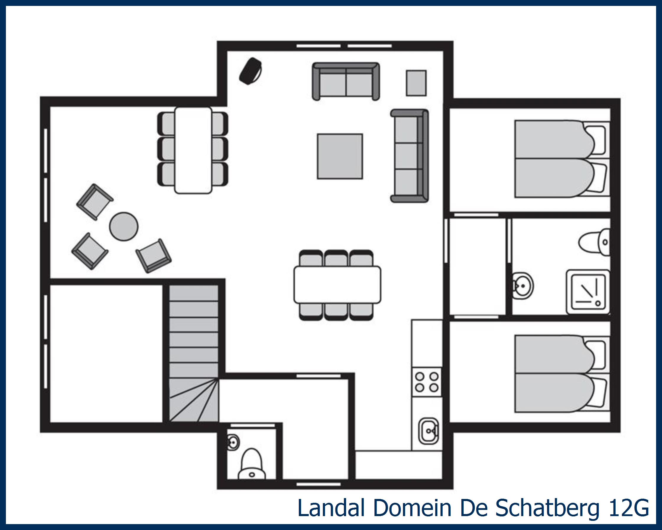Bungalow 12G at Domein De Schatberg