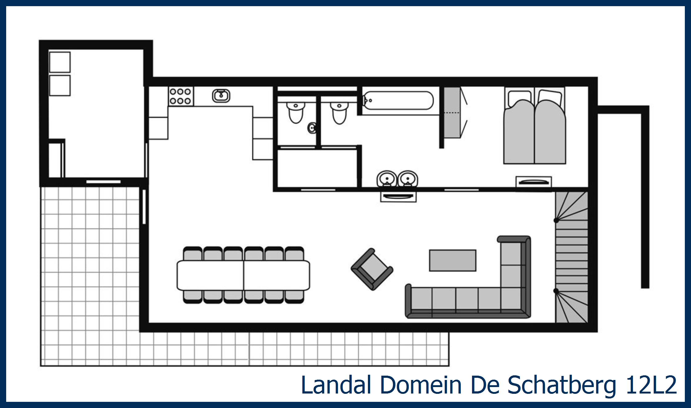 Water villa 12L2 at Domein De Schatberg