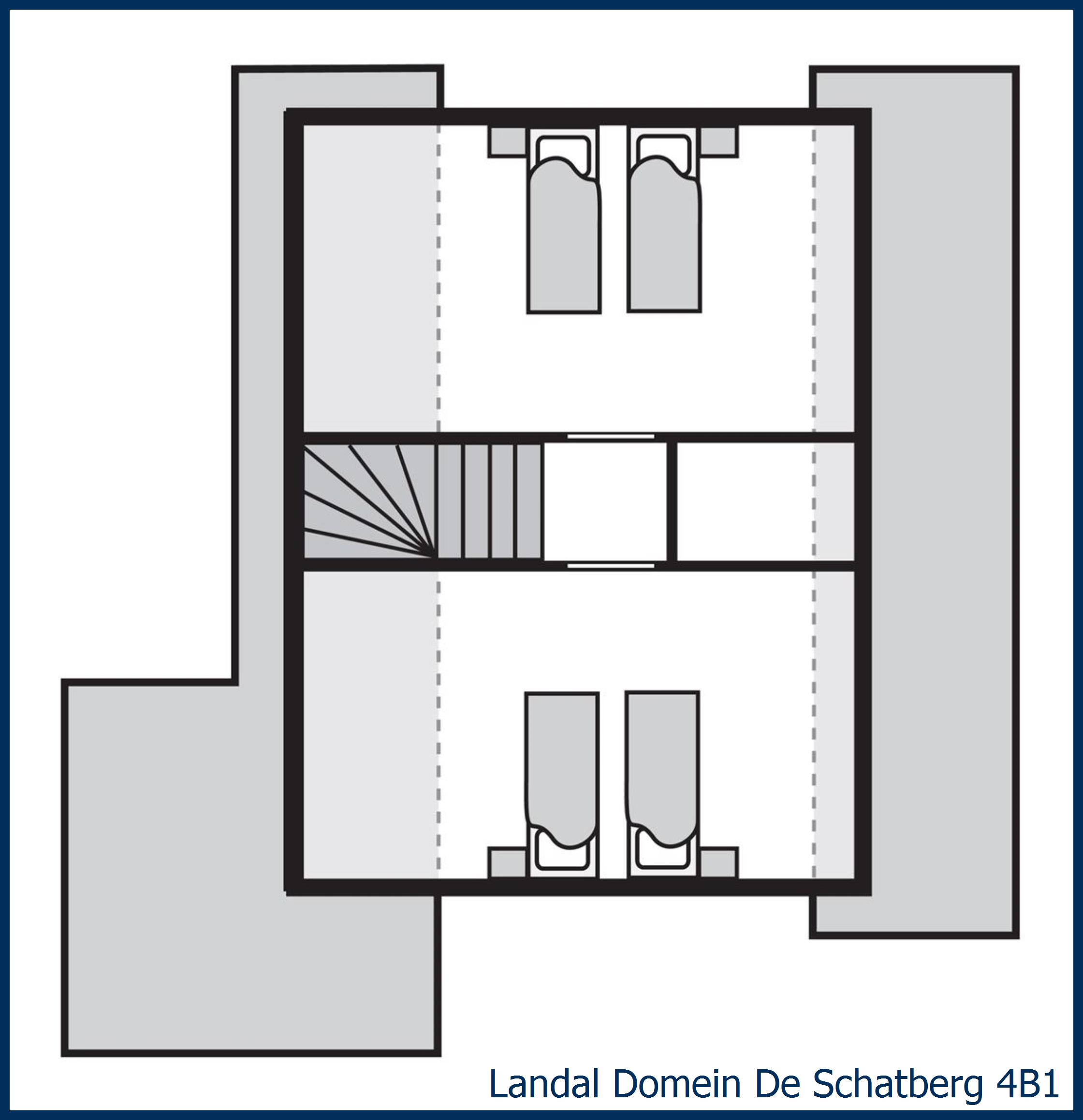 Bungalow 4B1 at Domein De Schatberg