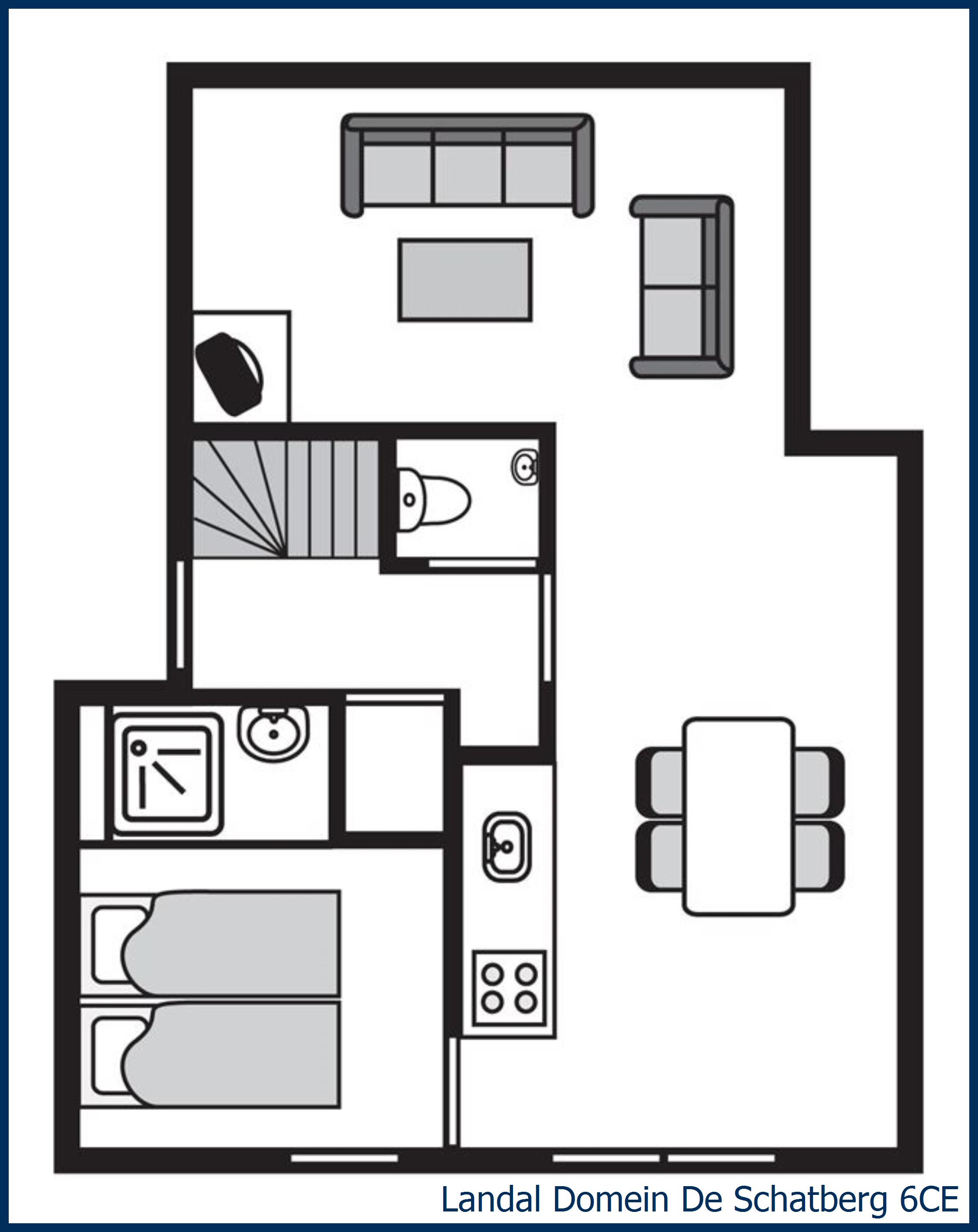 Bungalow 6CE at Domein De Schatberg