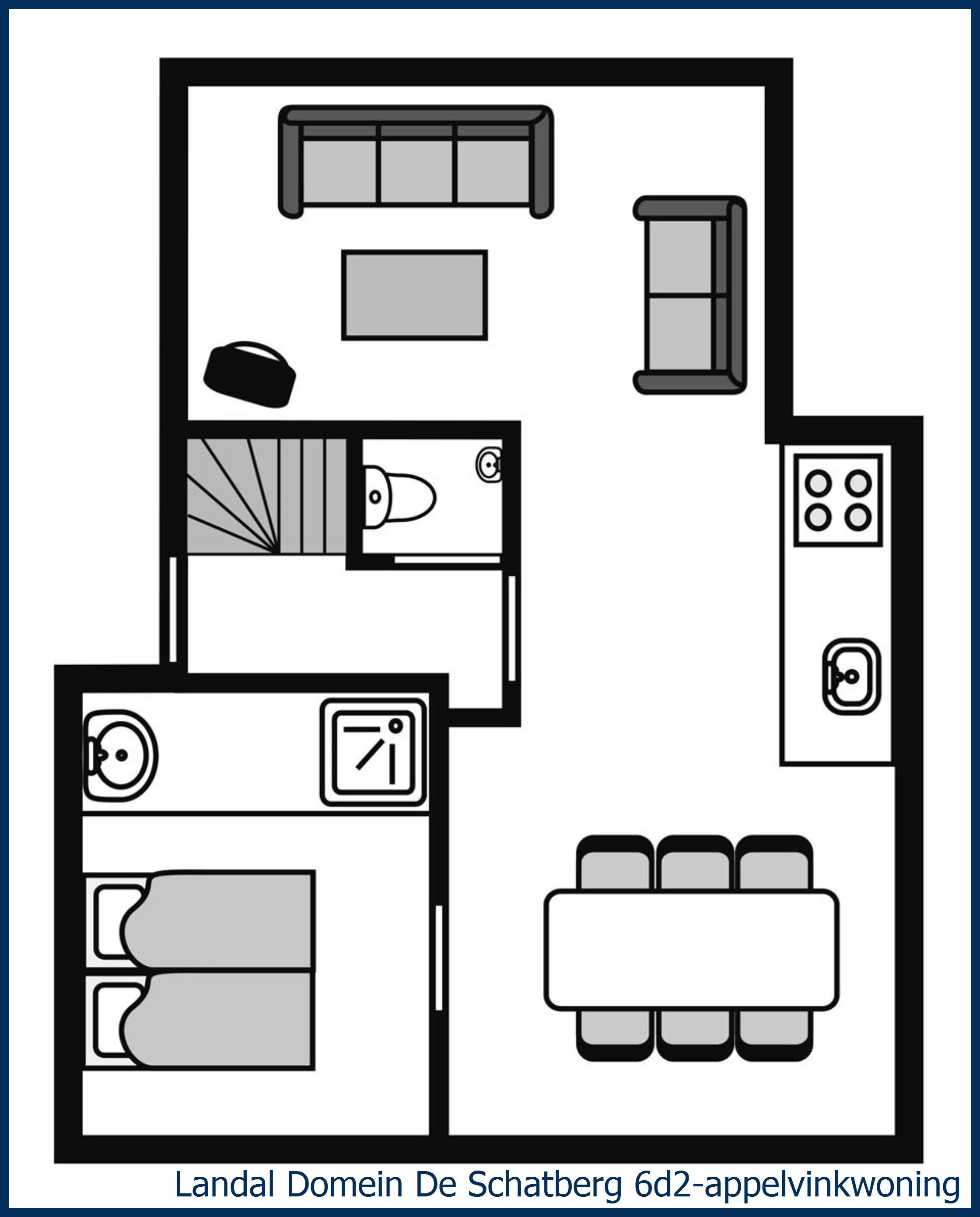  6D2-Appelvinkwoning at Domein De Schatberg