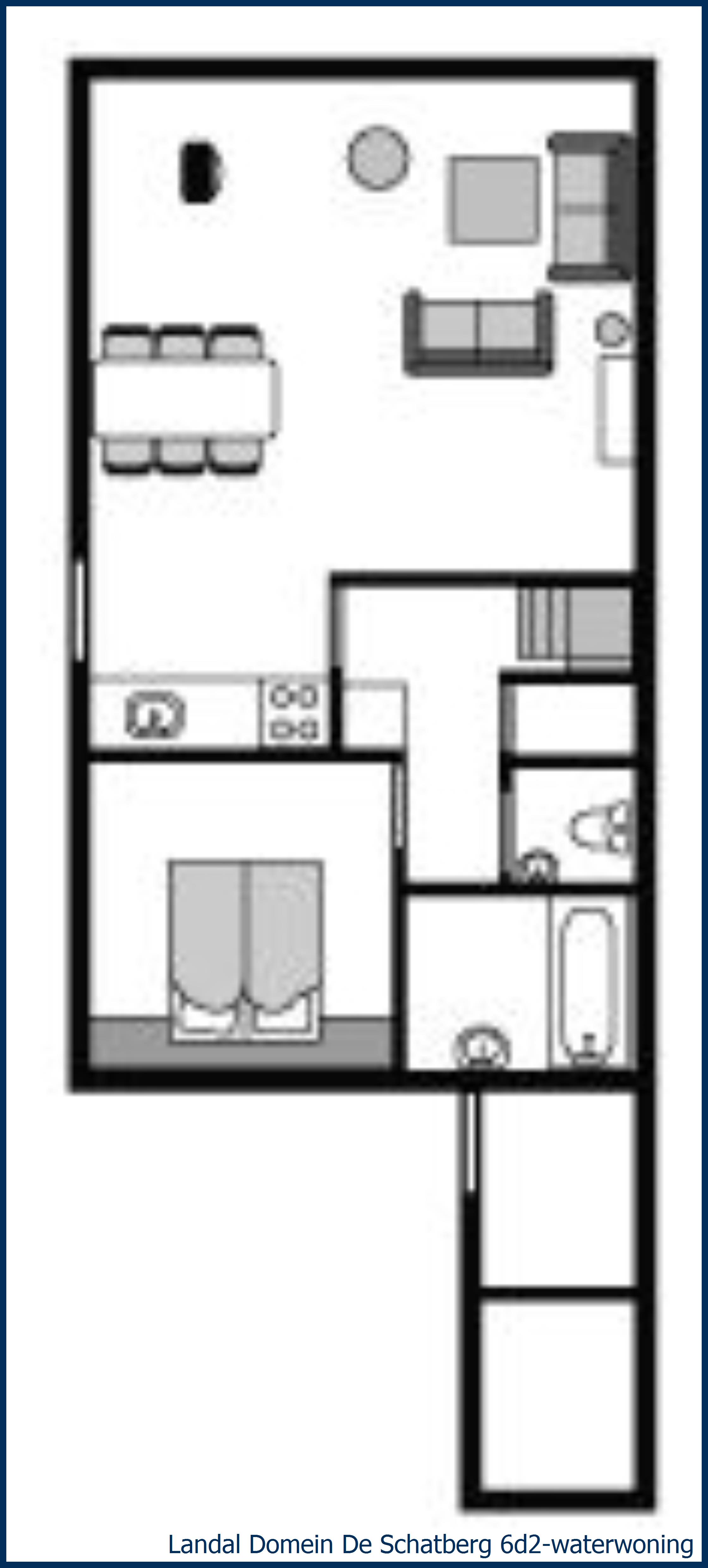  6D2-Waterwoning at Domein De Schatberg