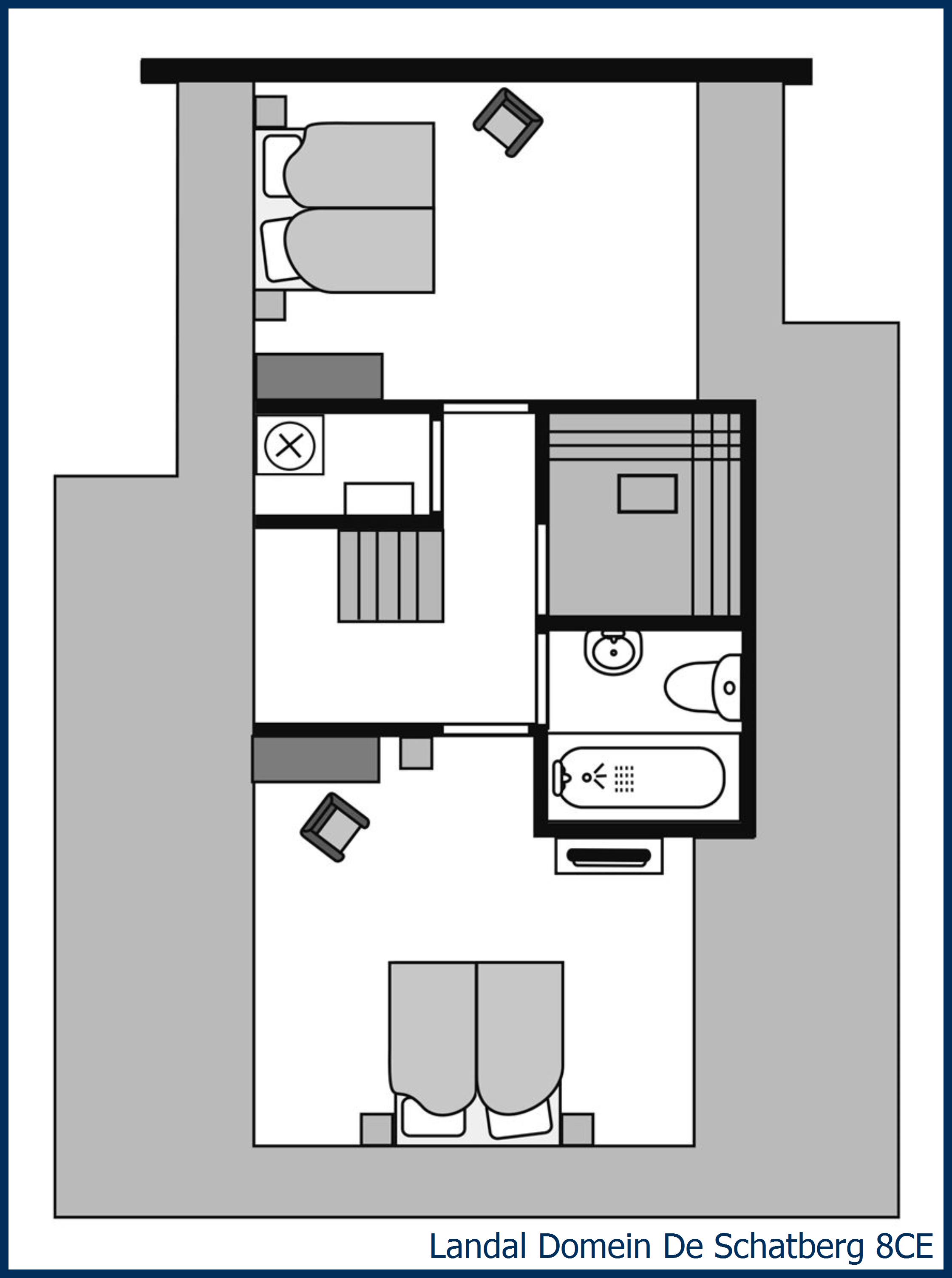 Bungalow 8ce at Domein De Schatberg