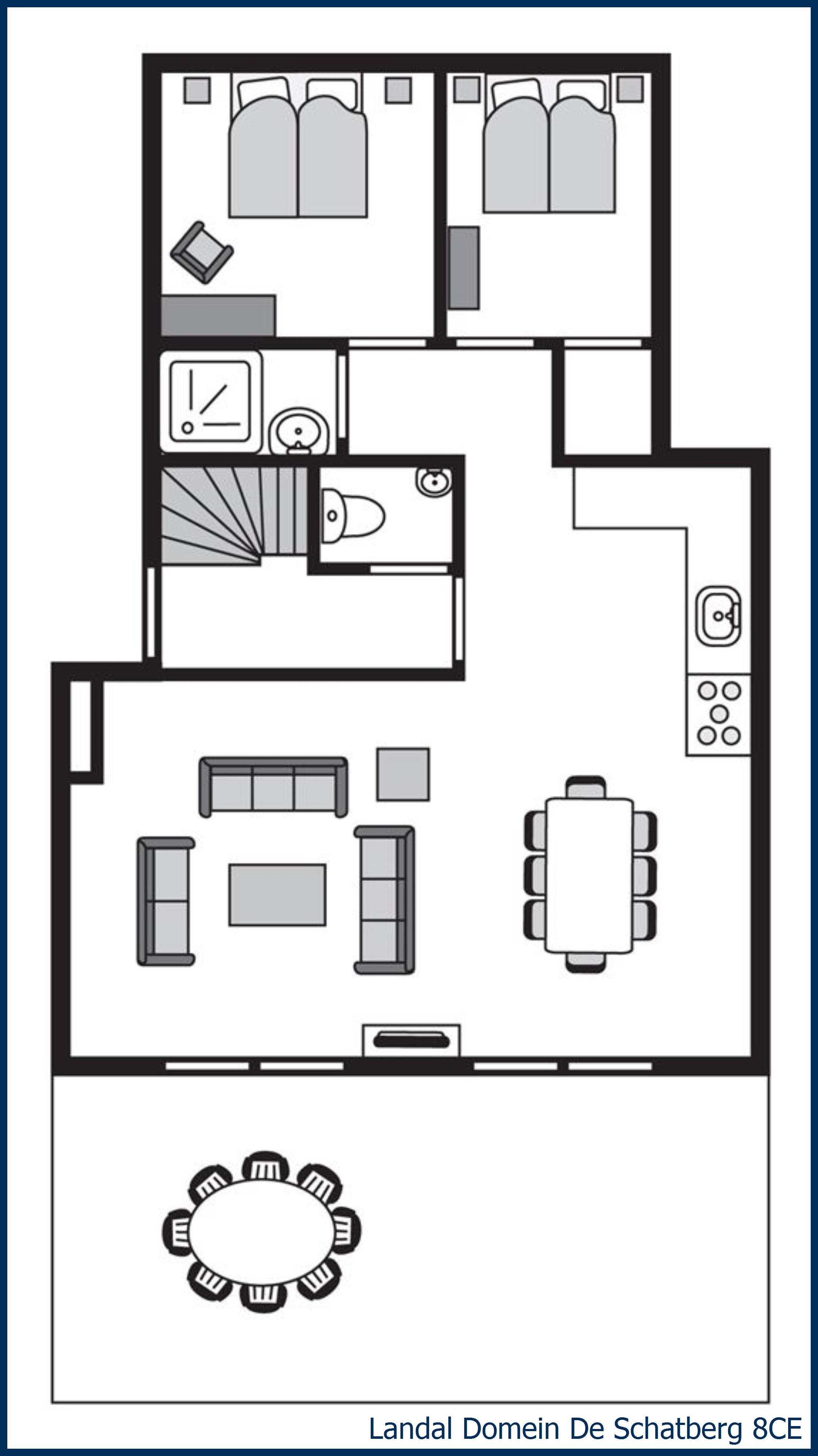Bungalow 8ce at Domein De Schatberg