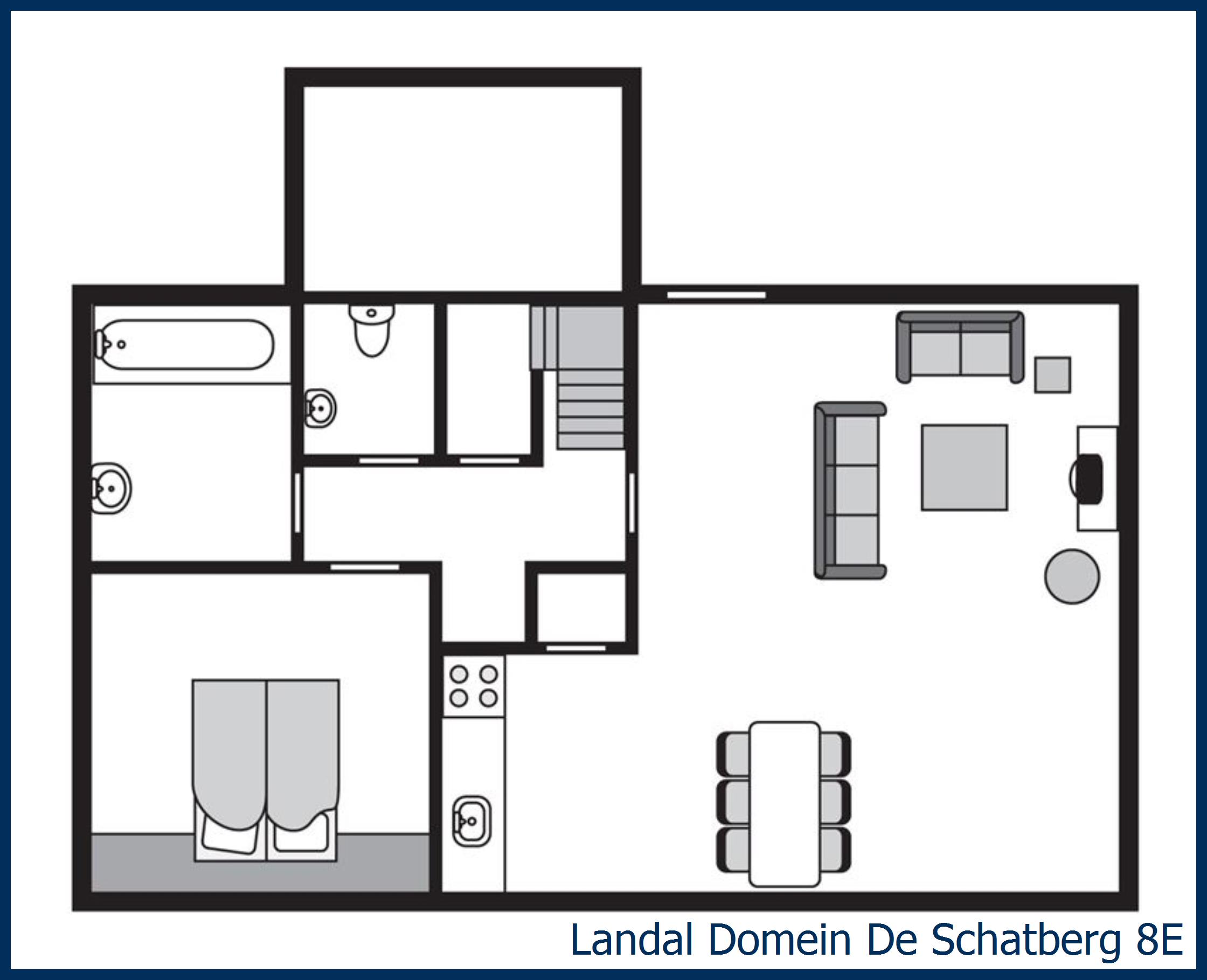 Terrace house 8E at Domein De Schatberg