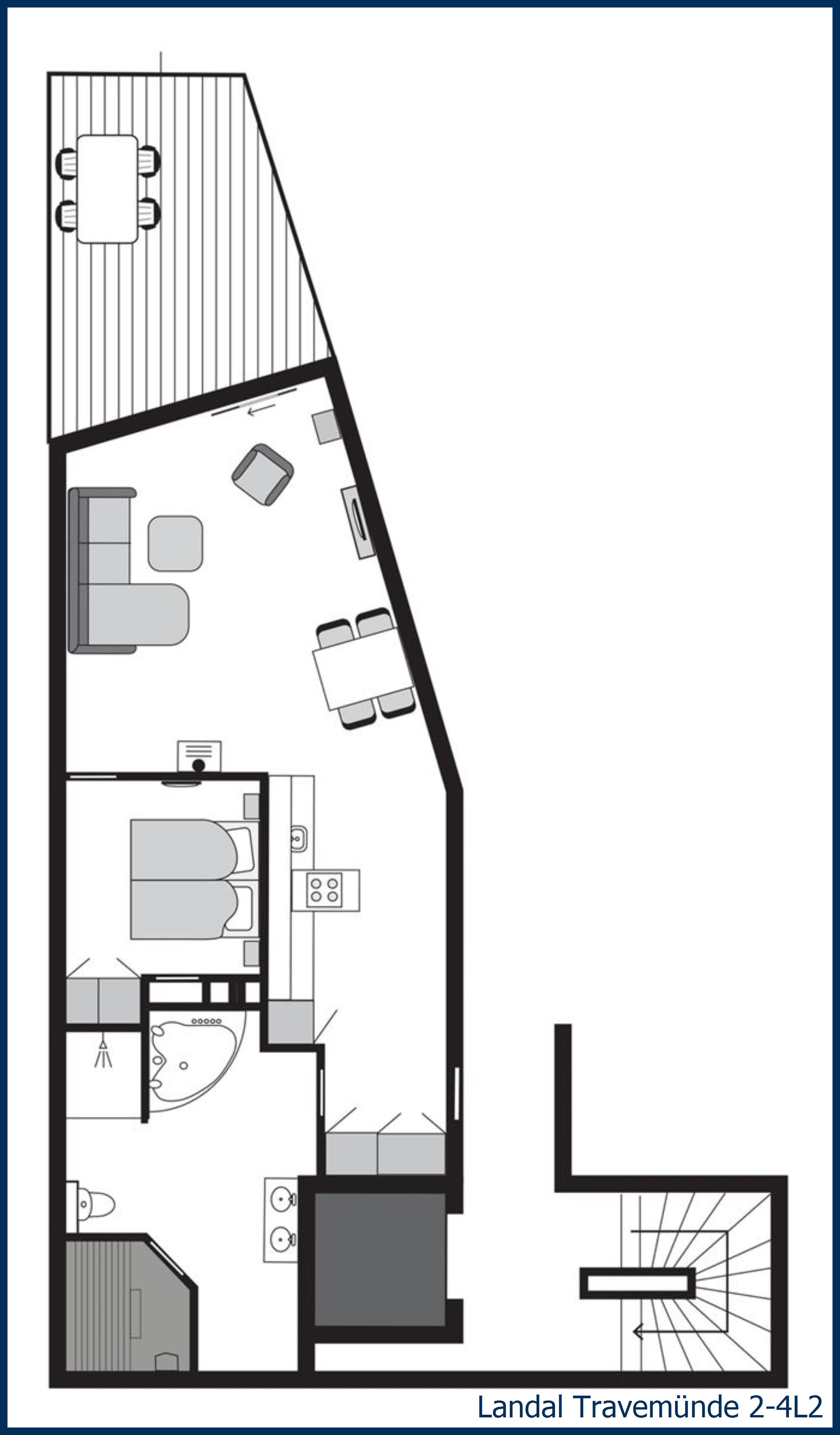 Apartment Passat villa 2-4L2 at Travemünde