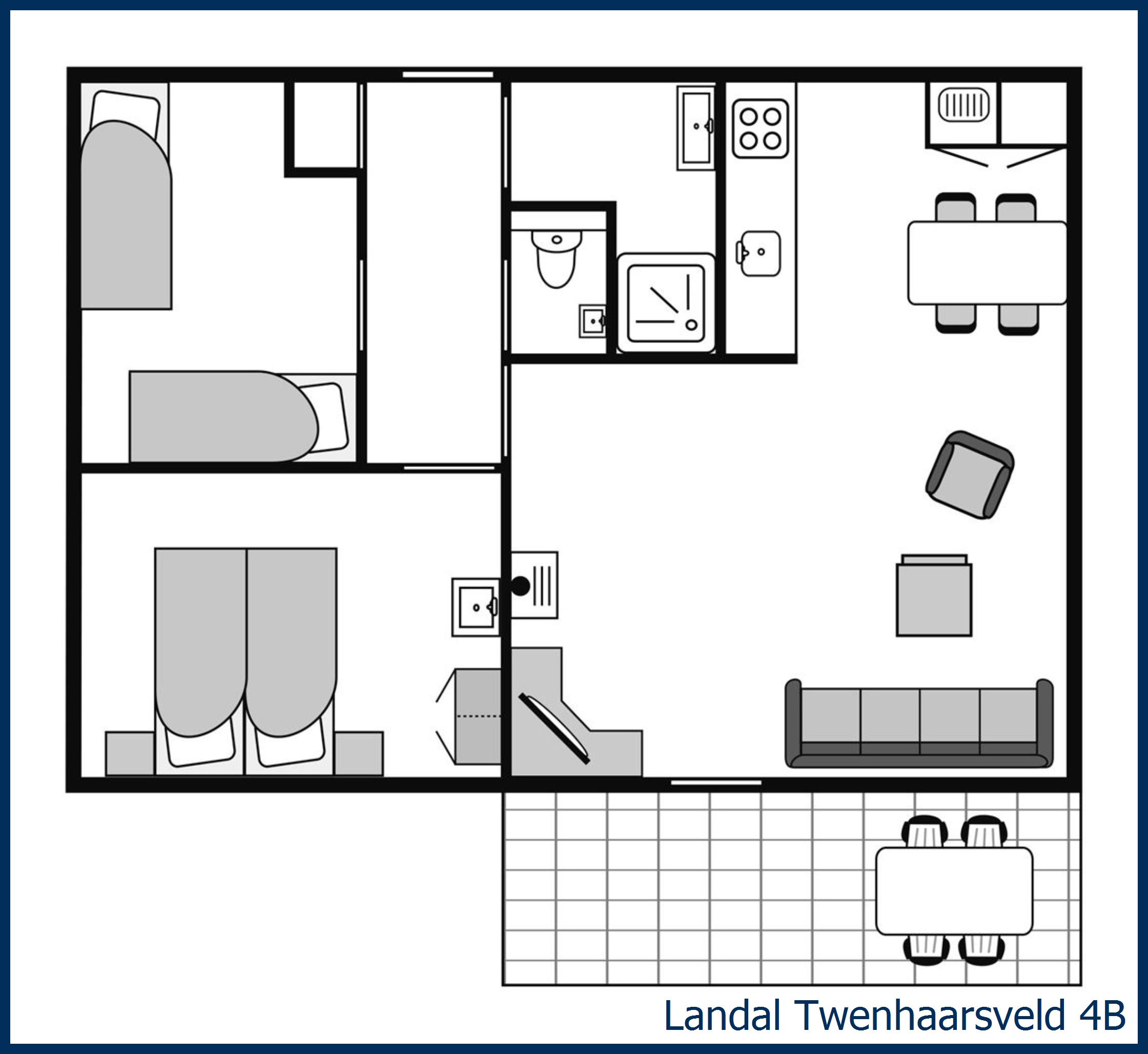 Bungalow 4B at Twenhaarsveld