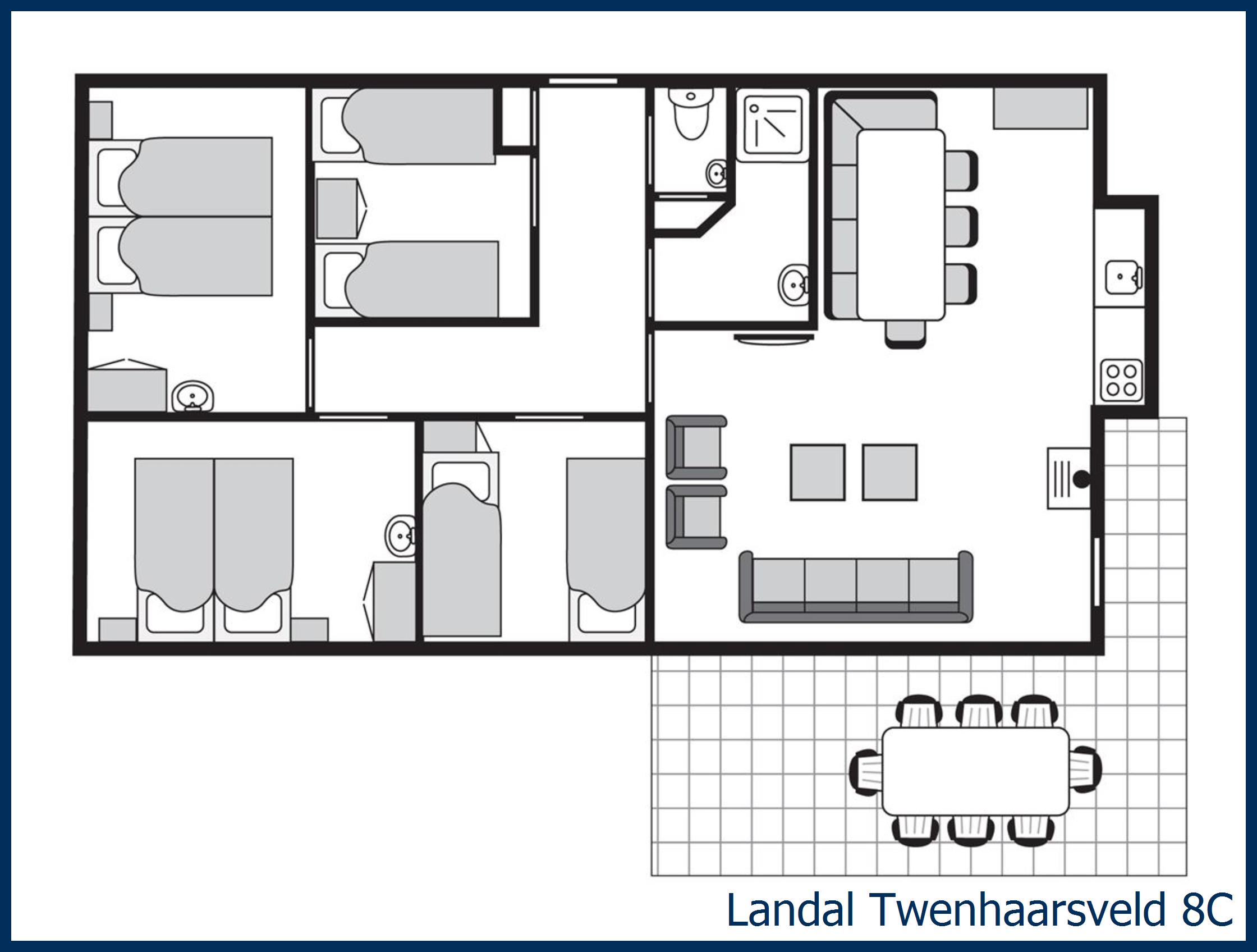 Bungalow 8C at Twenhaarsveld