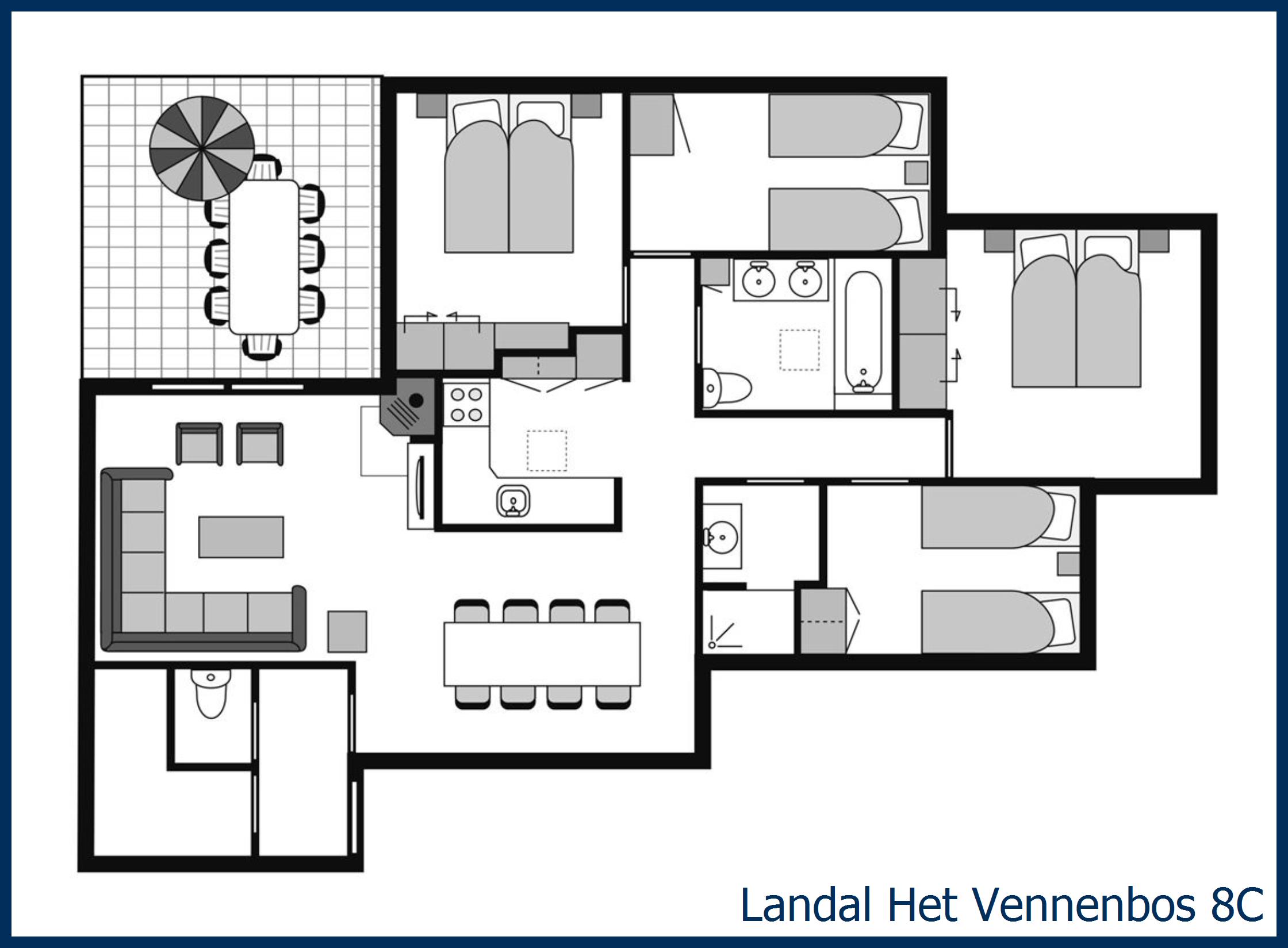 Bungalow 8C at Het Vennenbos