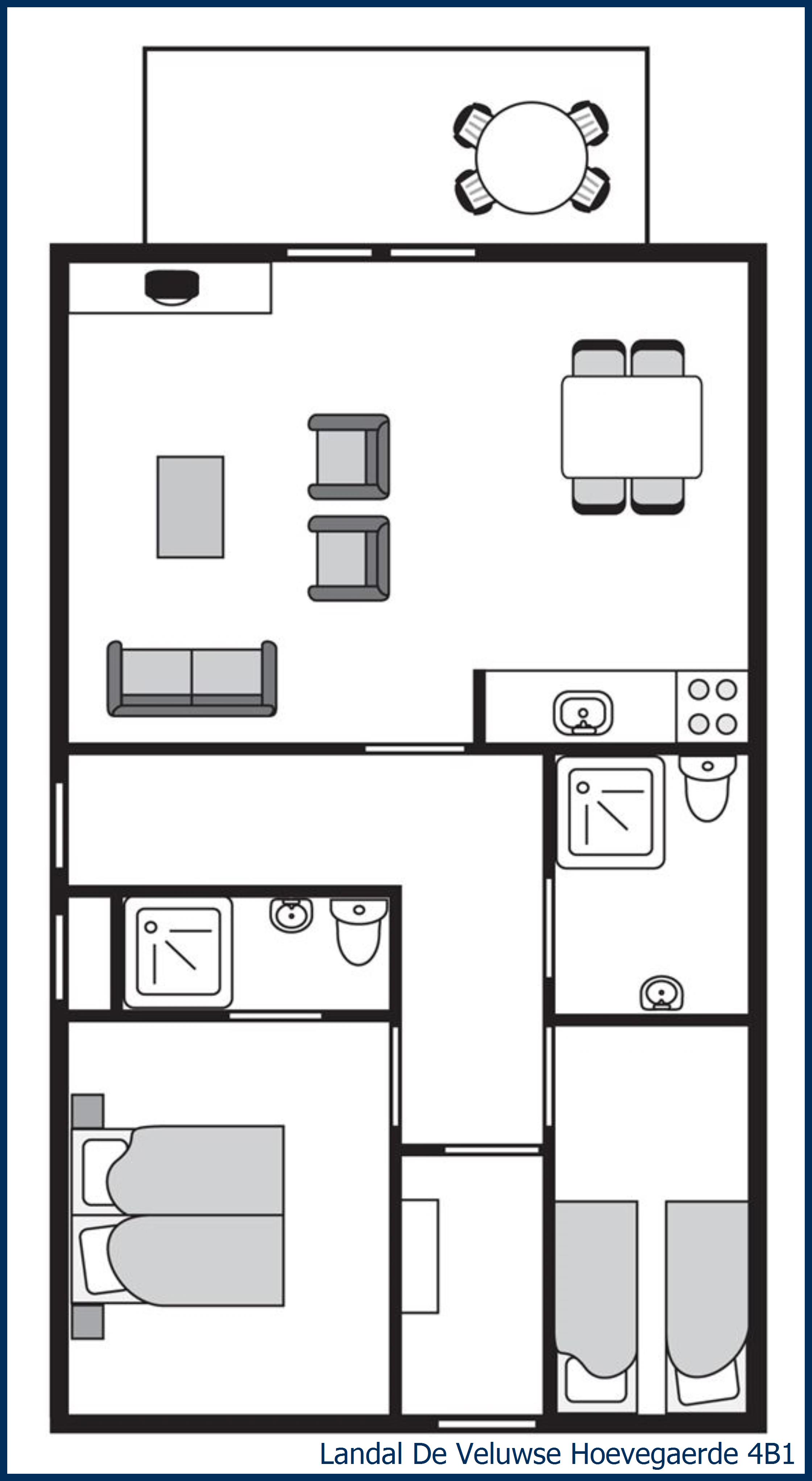 Farmhouse residence 4B1 at De Veluwse Hoevegaerde