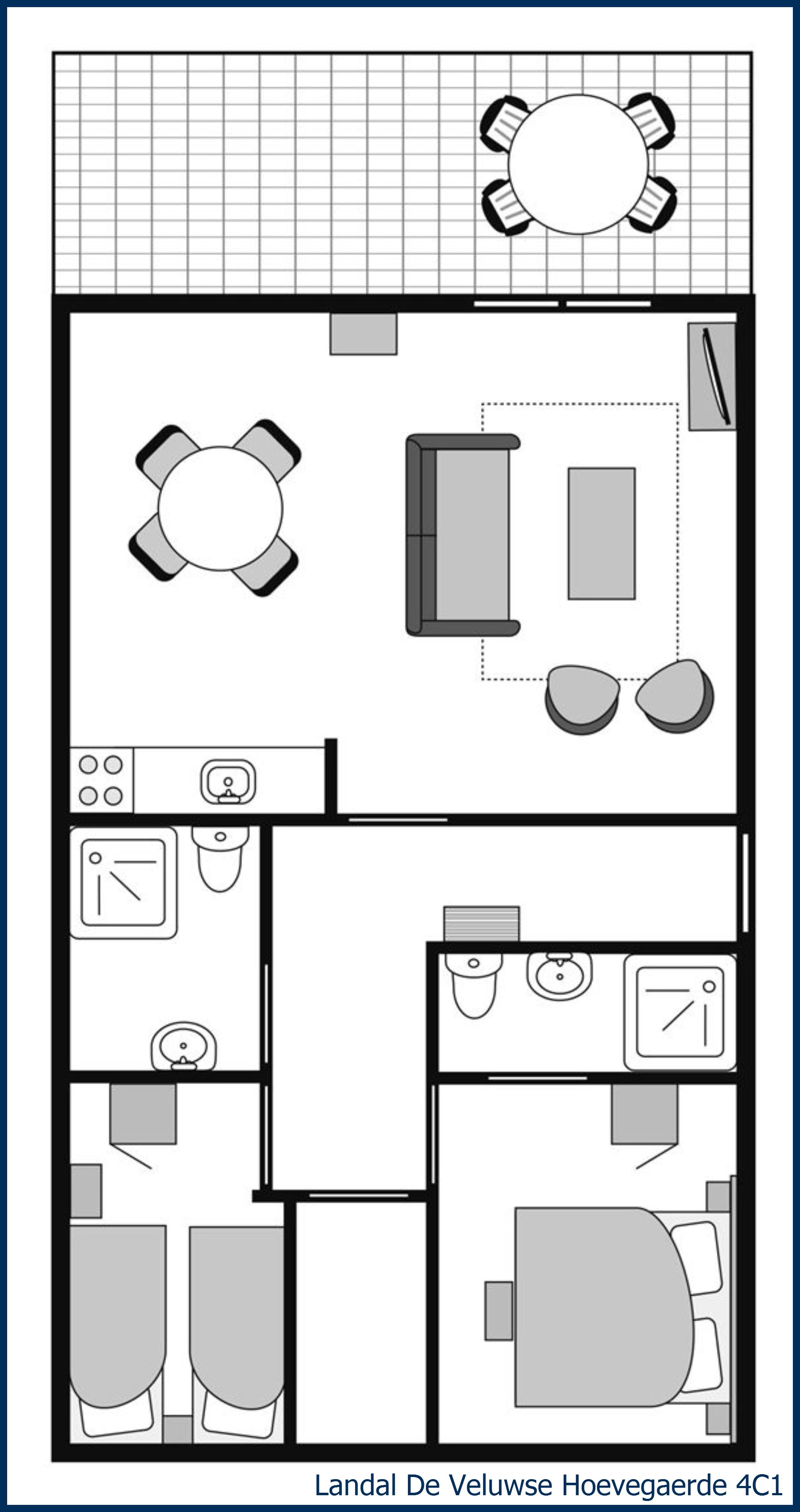 Bungalow 4C1 at De Veluwse Hoevegaerde