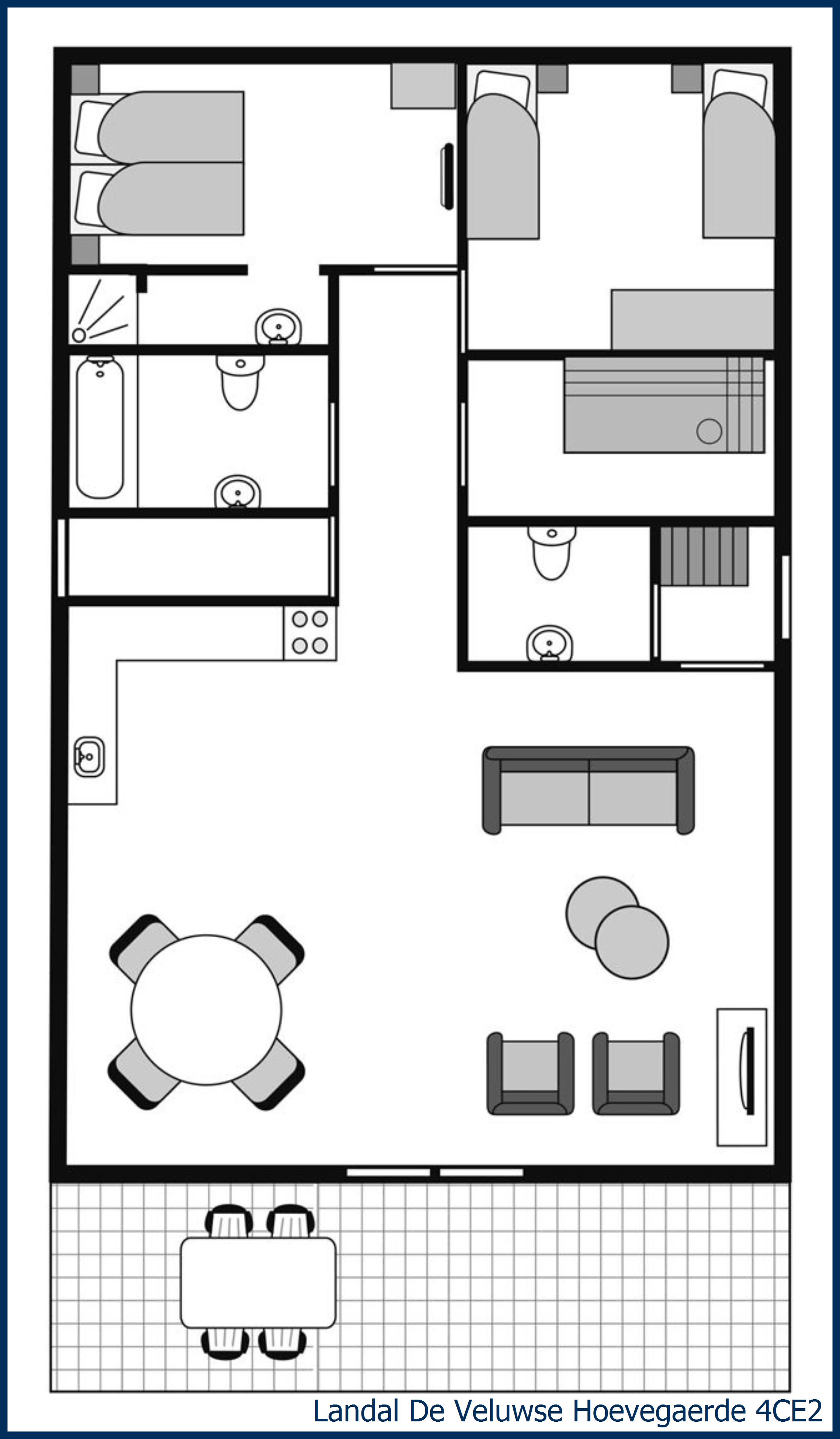 Bungalow 4CE2 at De Veluwse Hoevegaerde