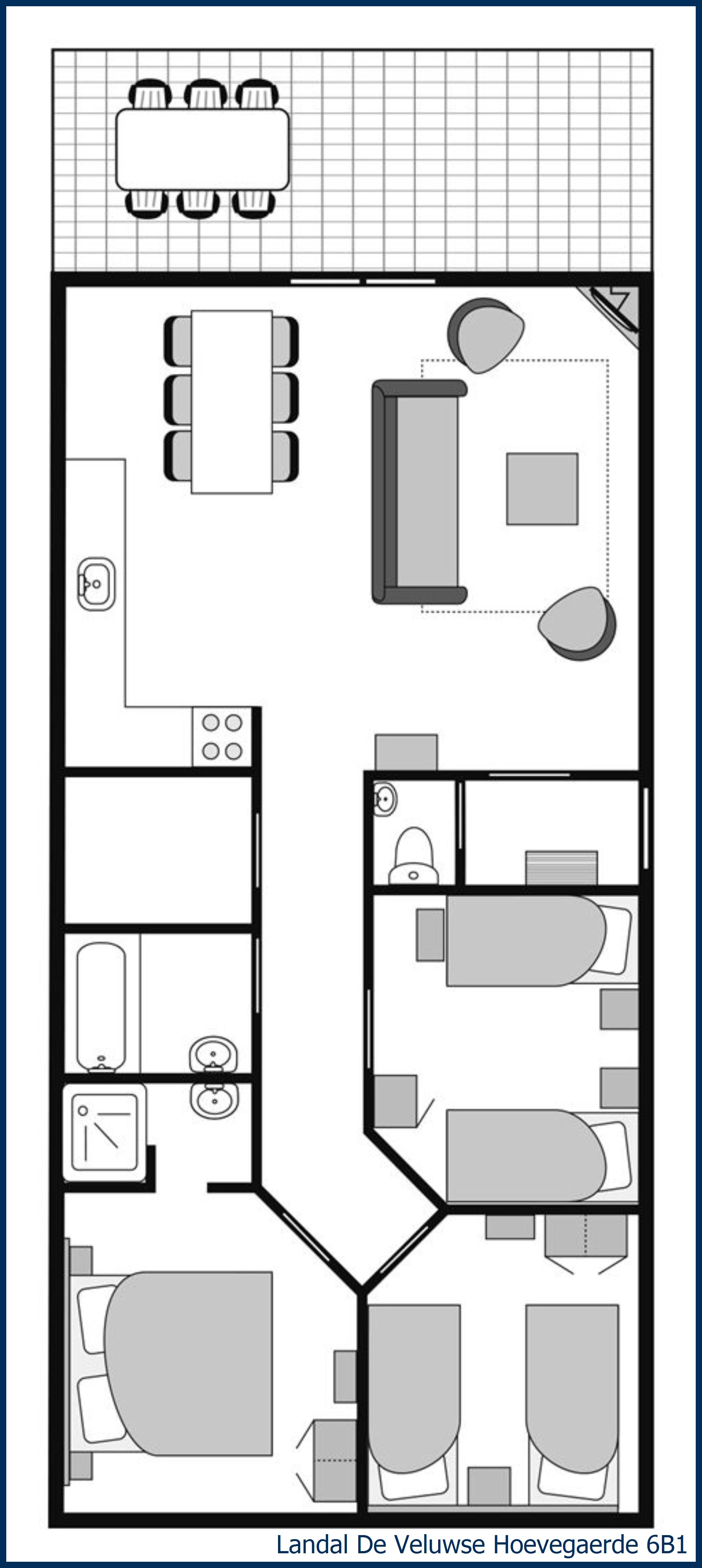 Bungalow 6B1 at De Veluwse Hoevegaerde