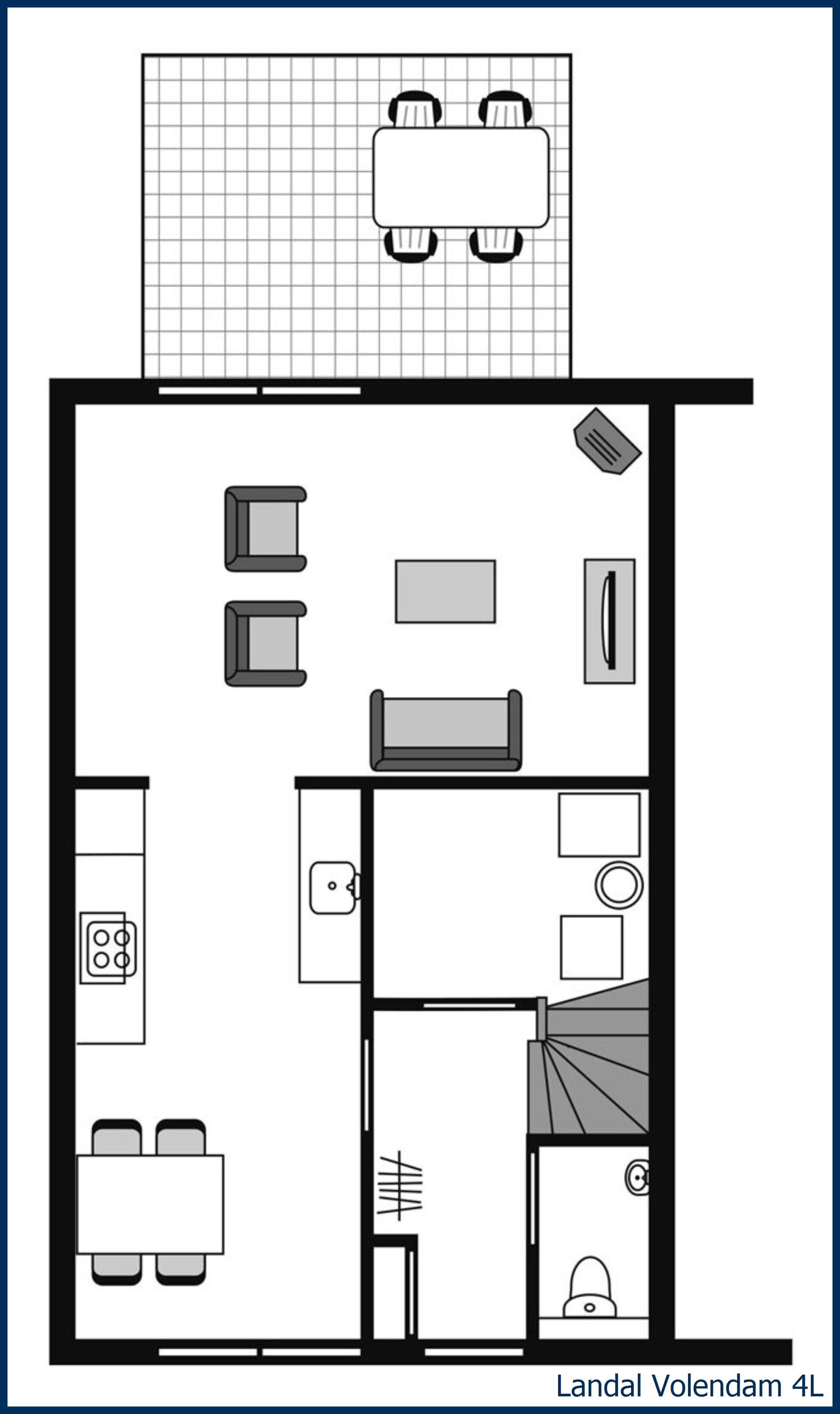 Bungalow 4L at Volendam