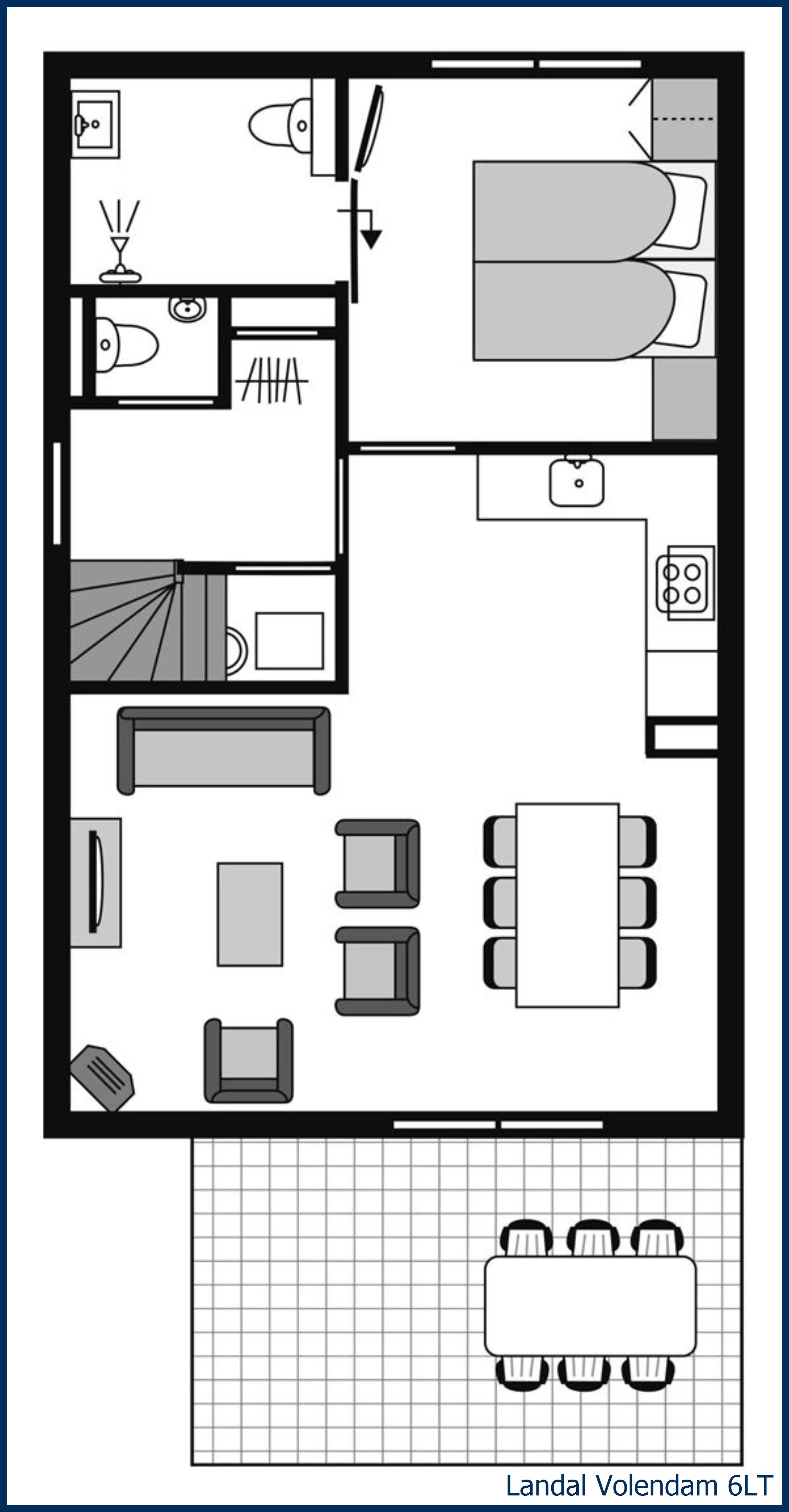 Bungalow - Extra accessible 6LT at Volendam