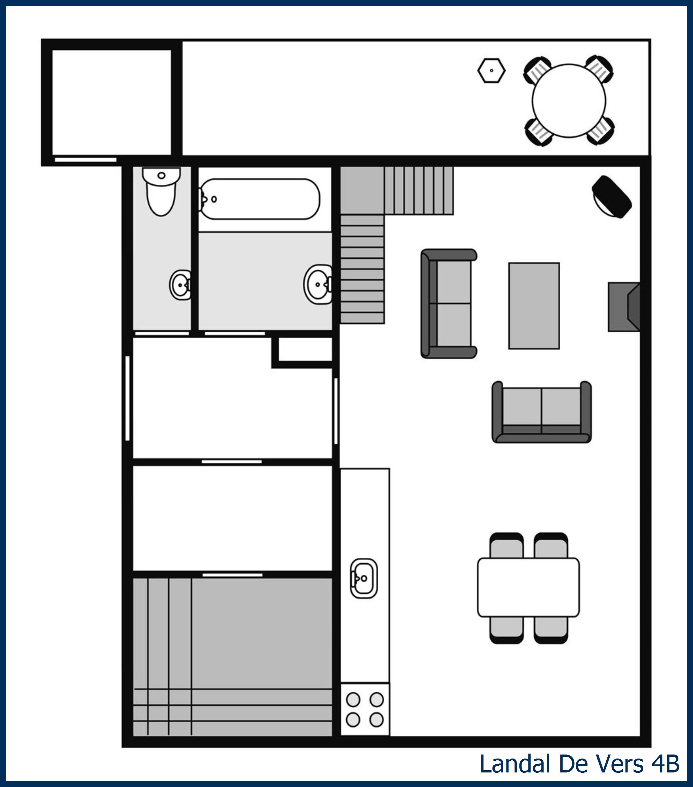 Country house 4B at De Vers