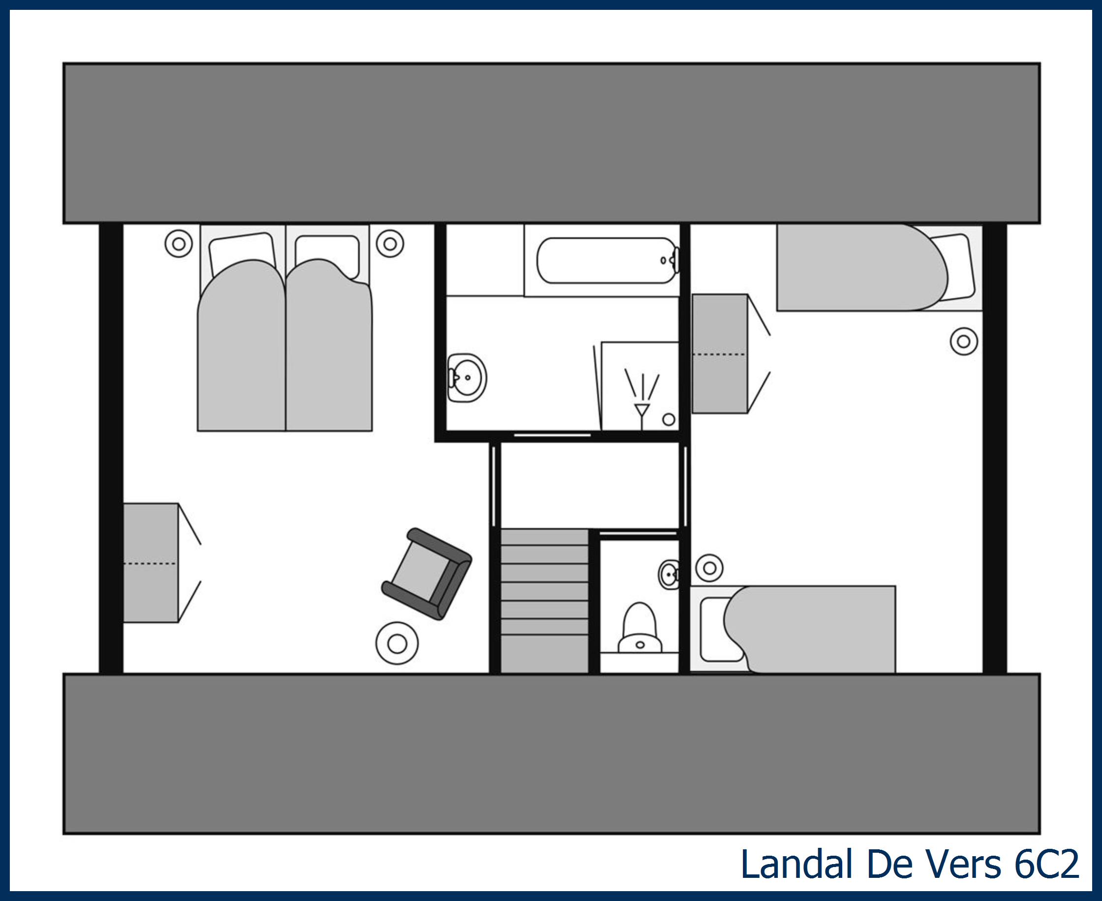 Bungalow 6C2 at De Vers