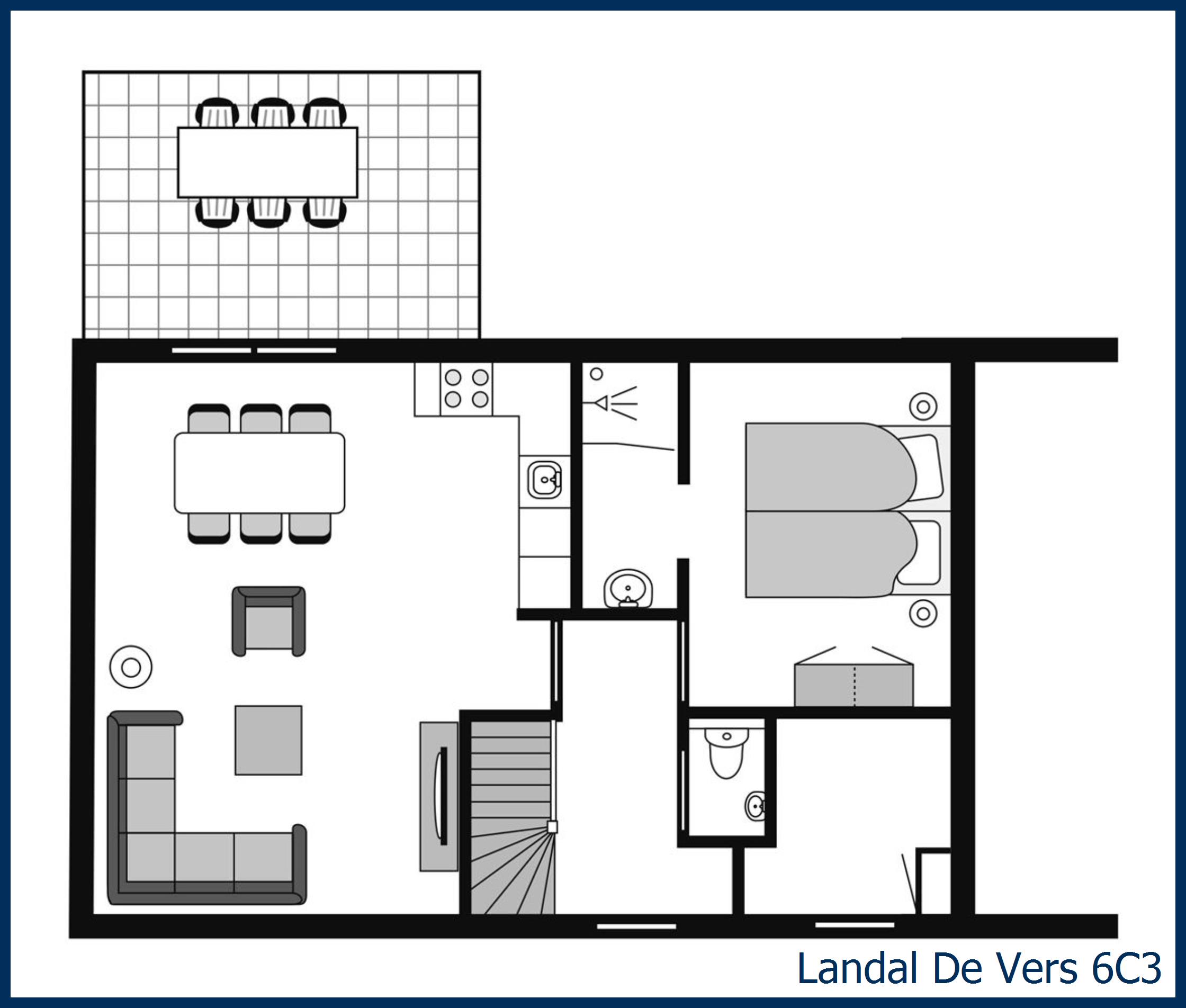 Bungalow 6C3 at De Vers