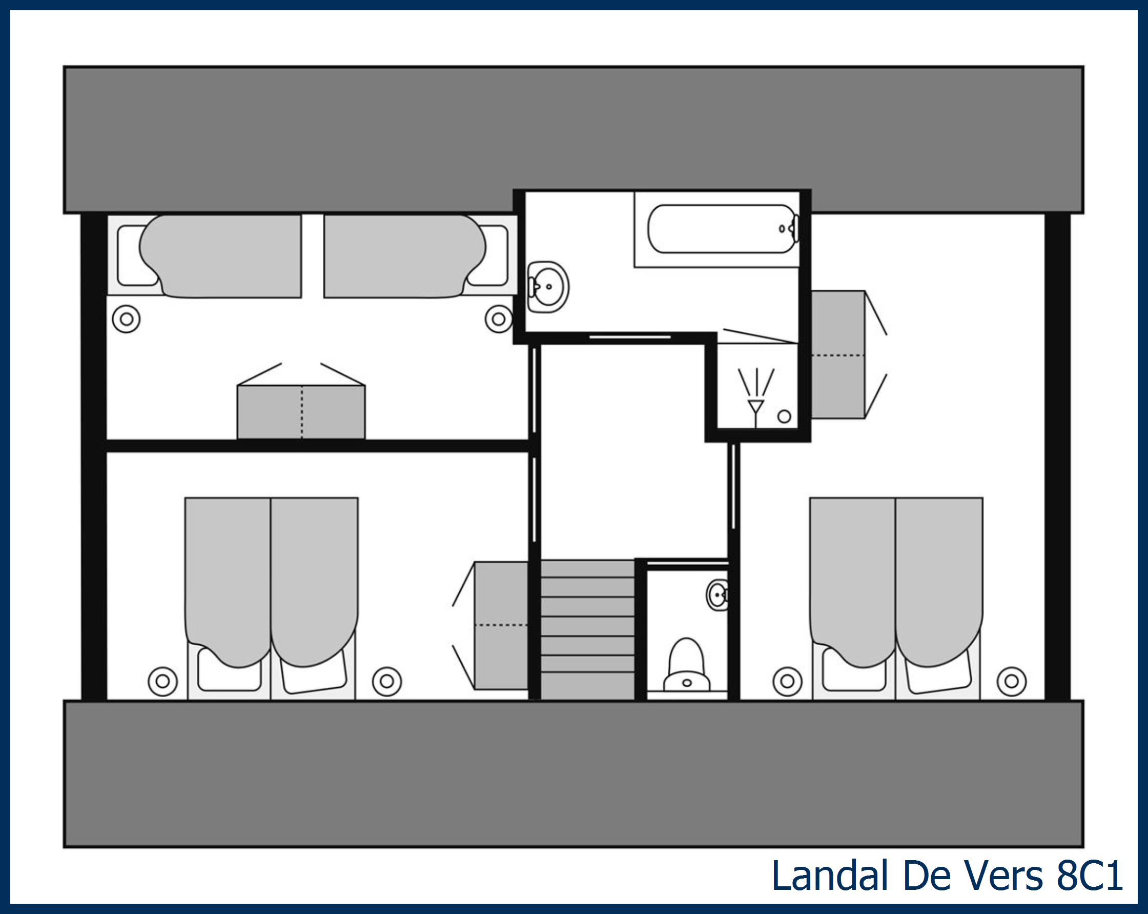 Bungalow 8C1 at De Vers