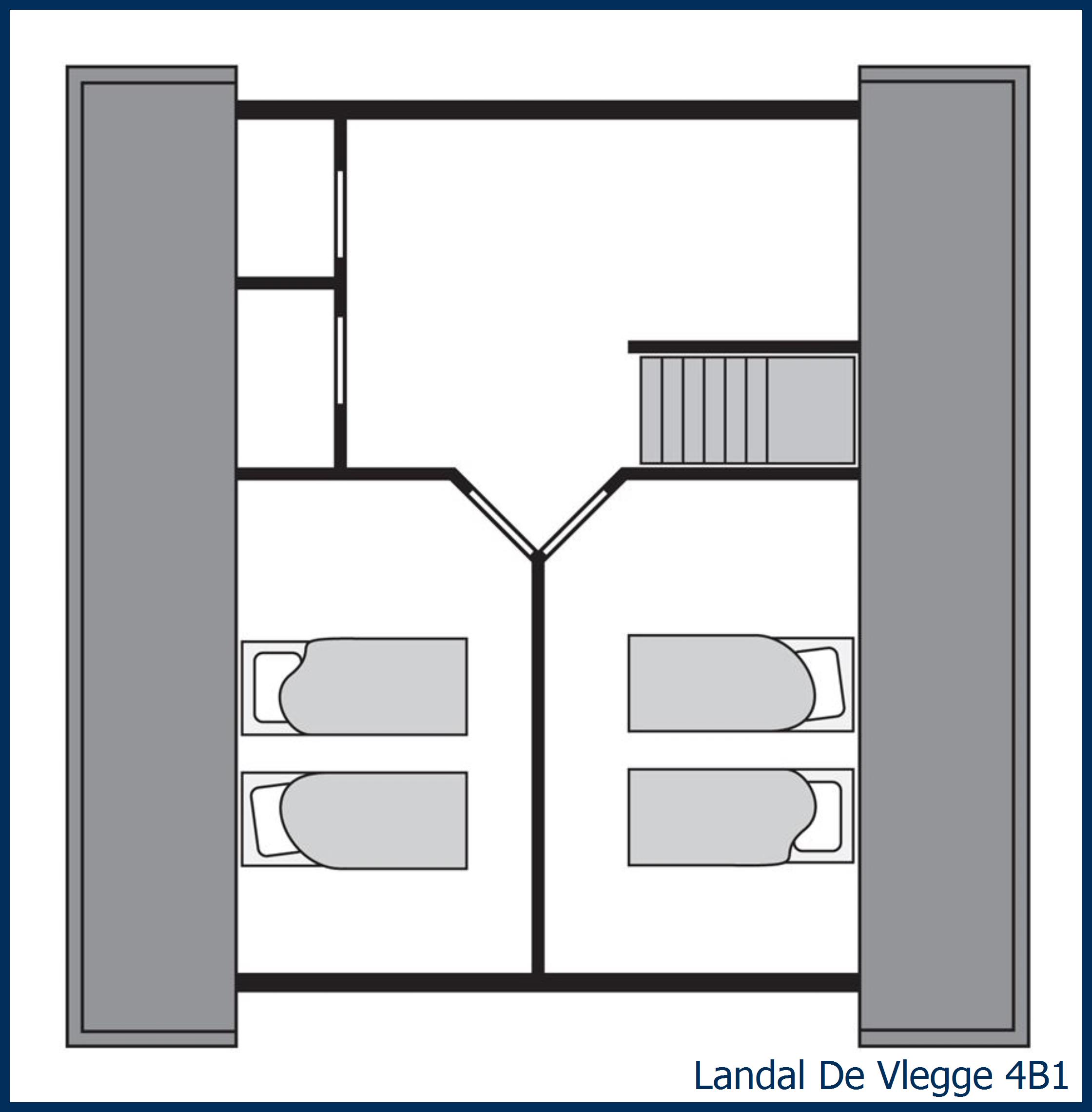 Bungalow 4B1 at De Vlegge