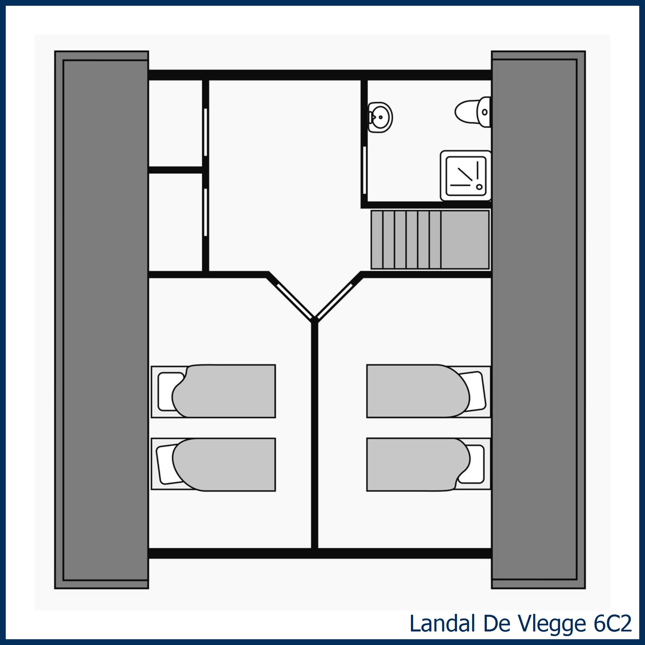 Bungalow 6C2 at De Vlegge