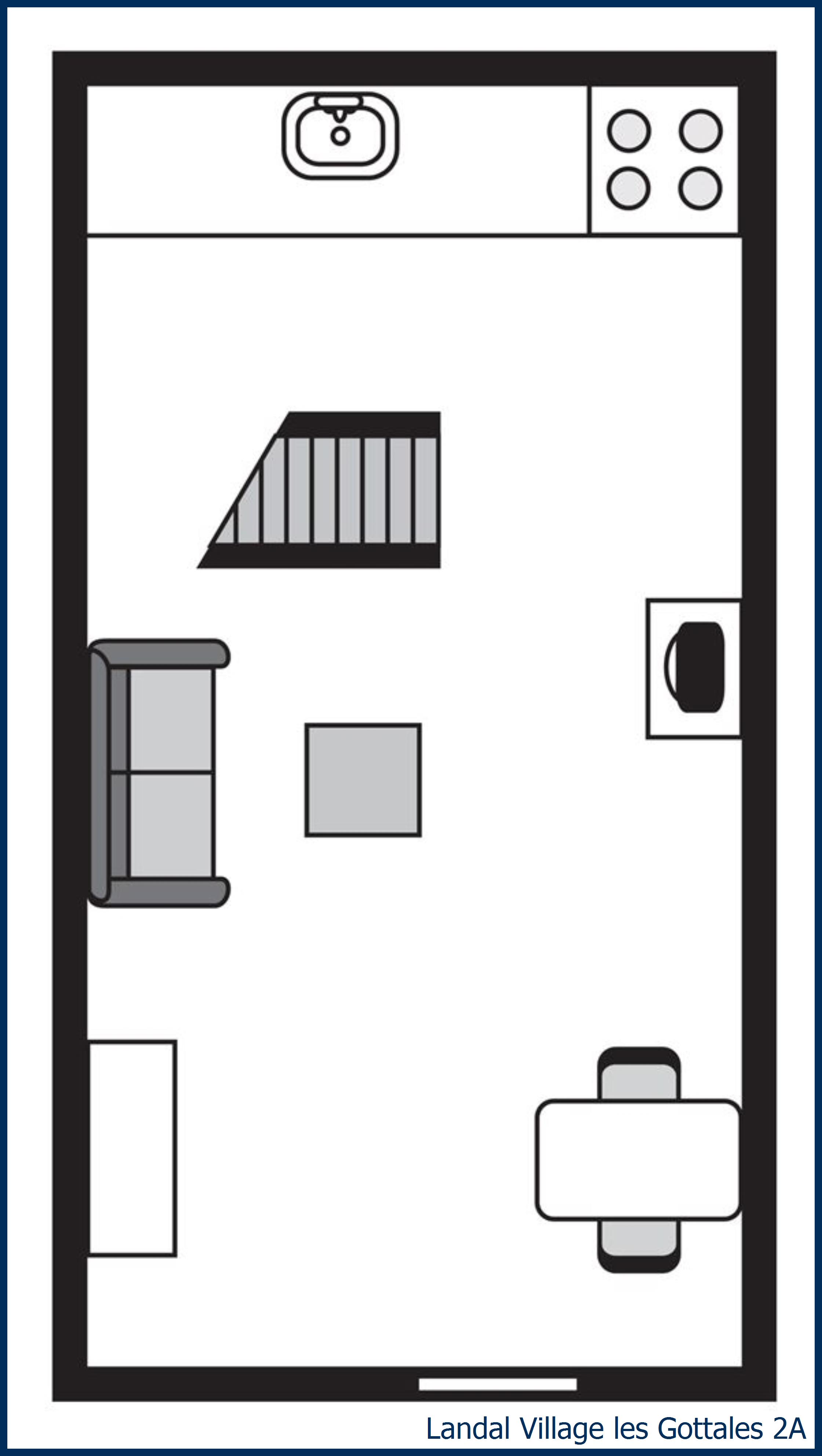 Bungalow 2A at Village les Gottales