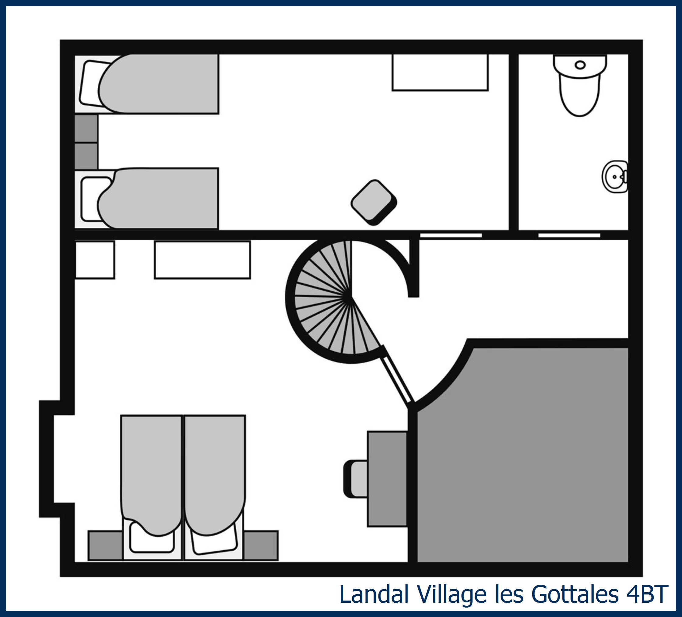 Tower 4BT at Village les Gottales