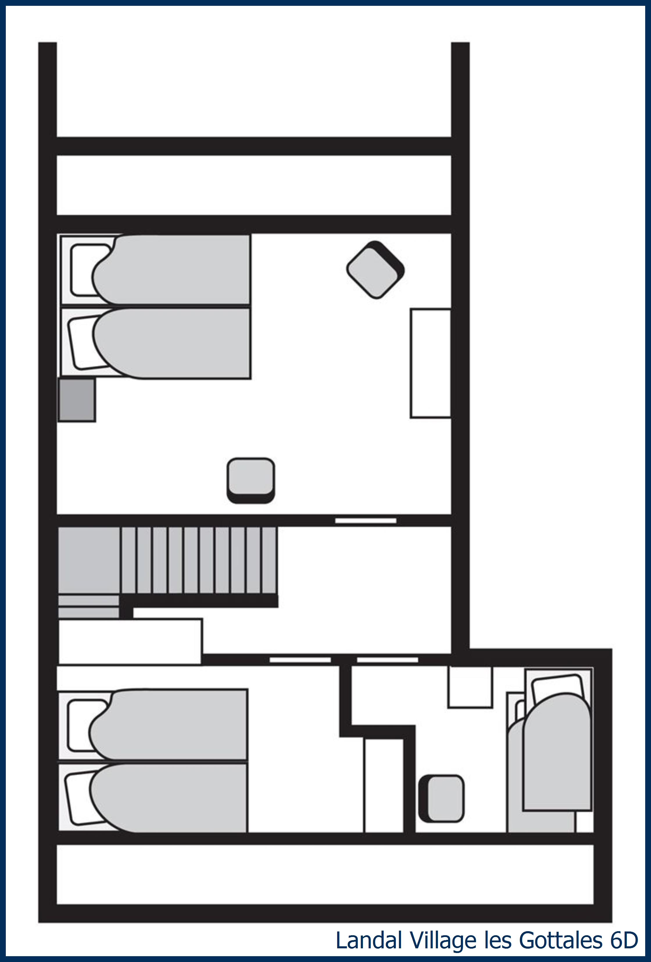 Bungalow 6D at Village les Gottales