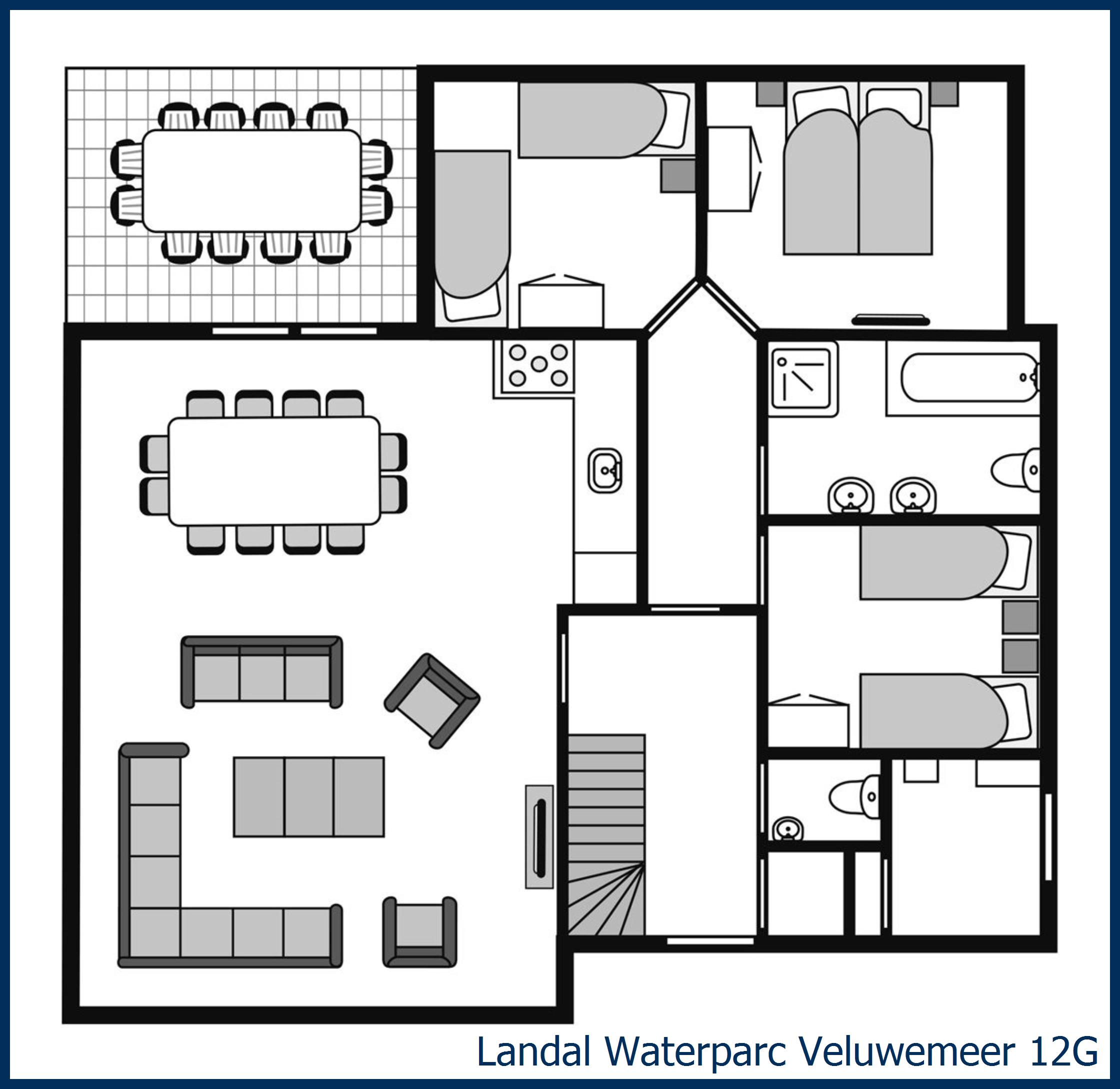 Villa 12G at Waterparc Veluwemeer