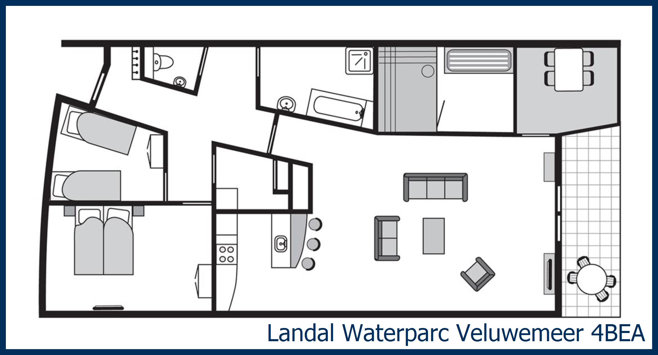 Apartement 4BEA at Waterparc Veluwemeer